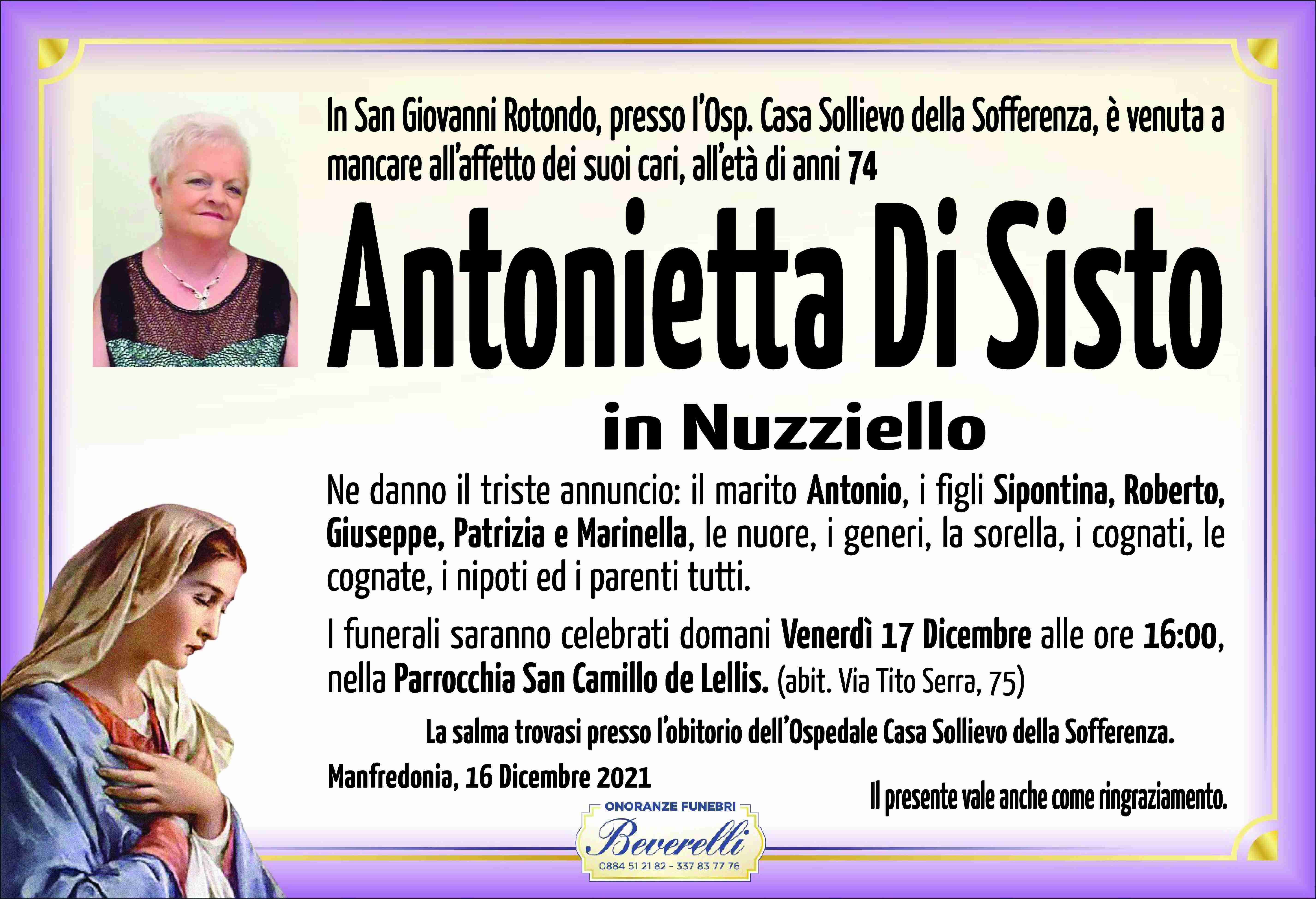 Antonietta Di Sisto