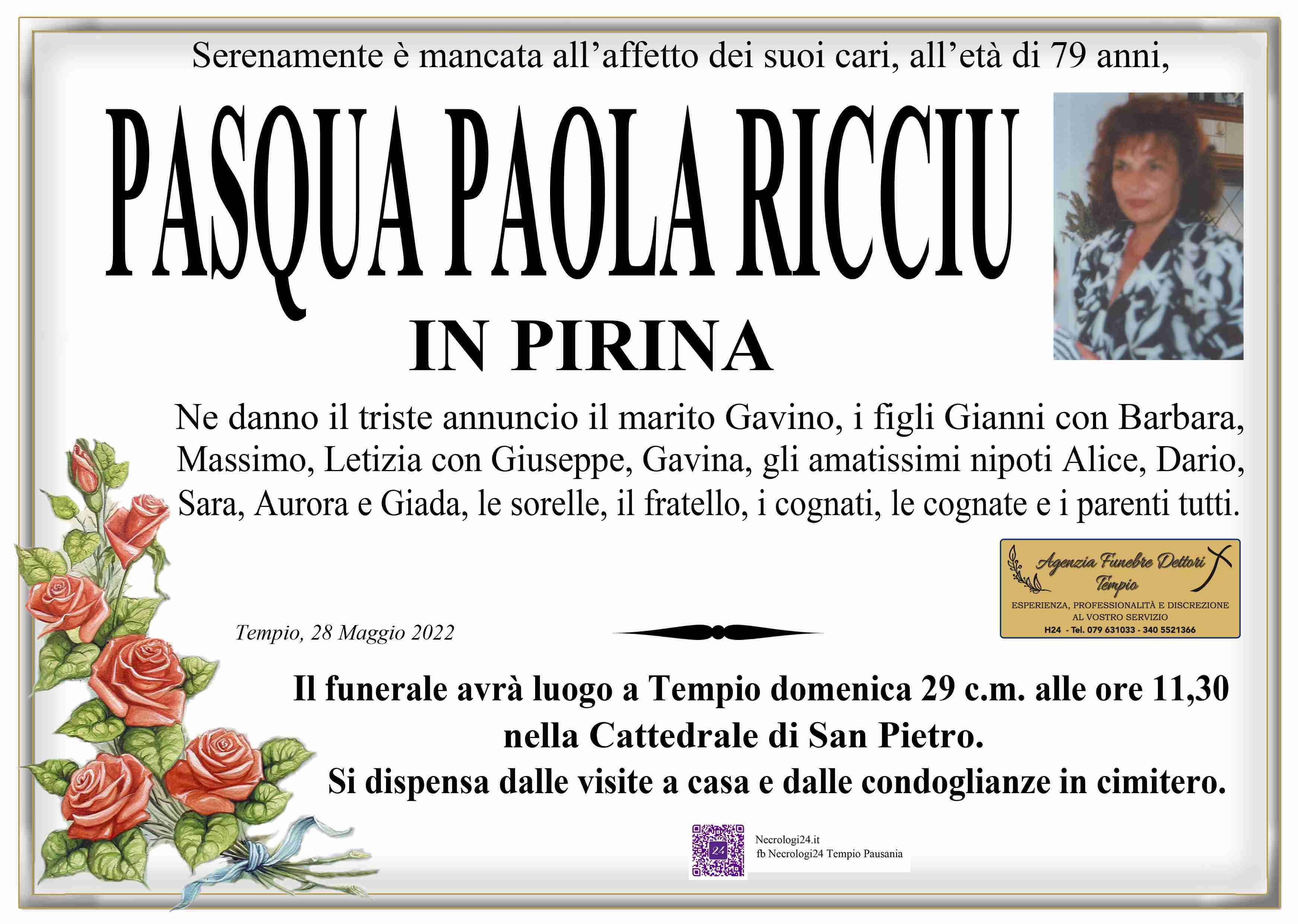 Pasqua Paola Ricciu