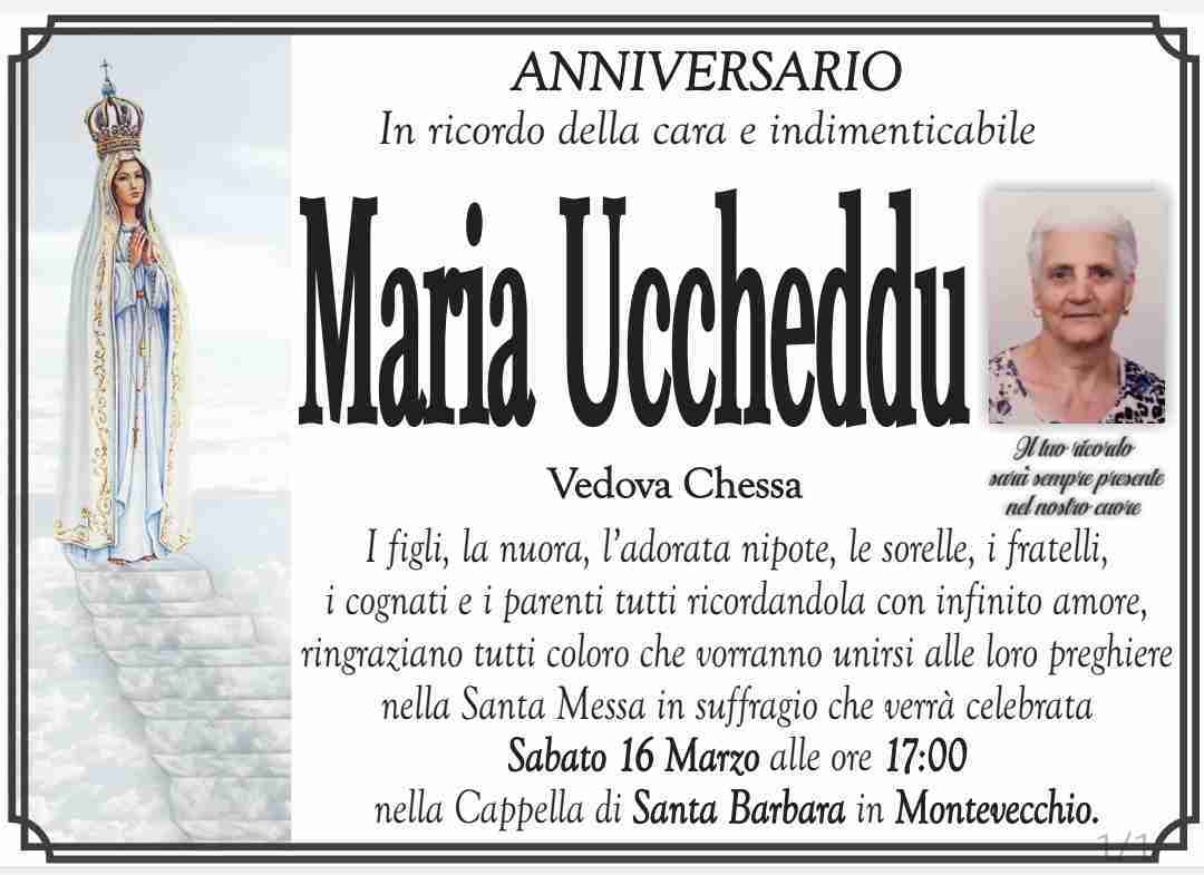 Maria Uccheddu