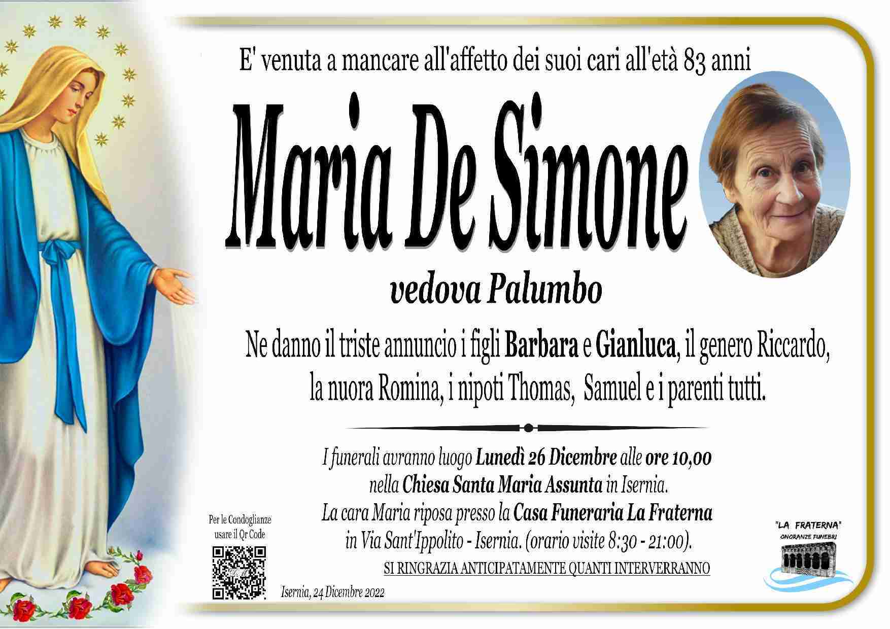 Maria De Simone
