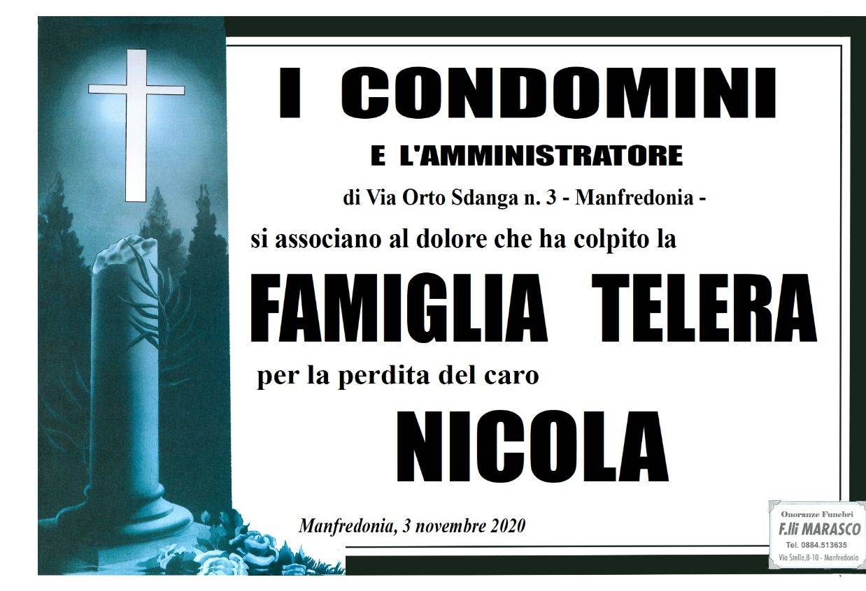 I condomini e l'amministratore di Via Orto Sdagna 3 - Manfredonia