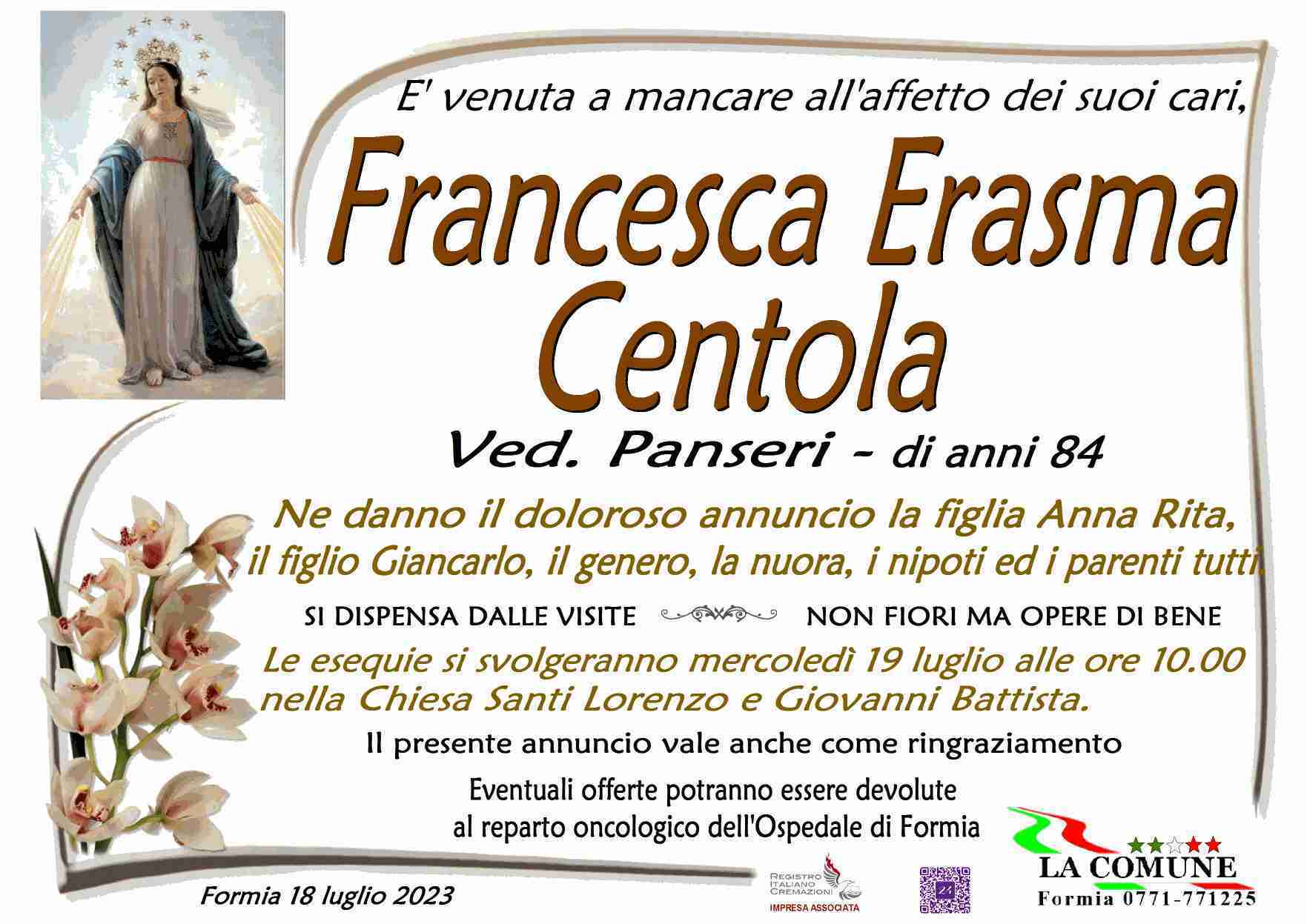 Francesca Erasma Centola