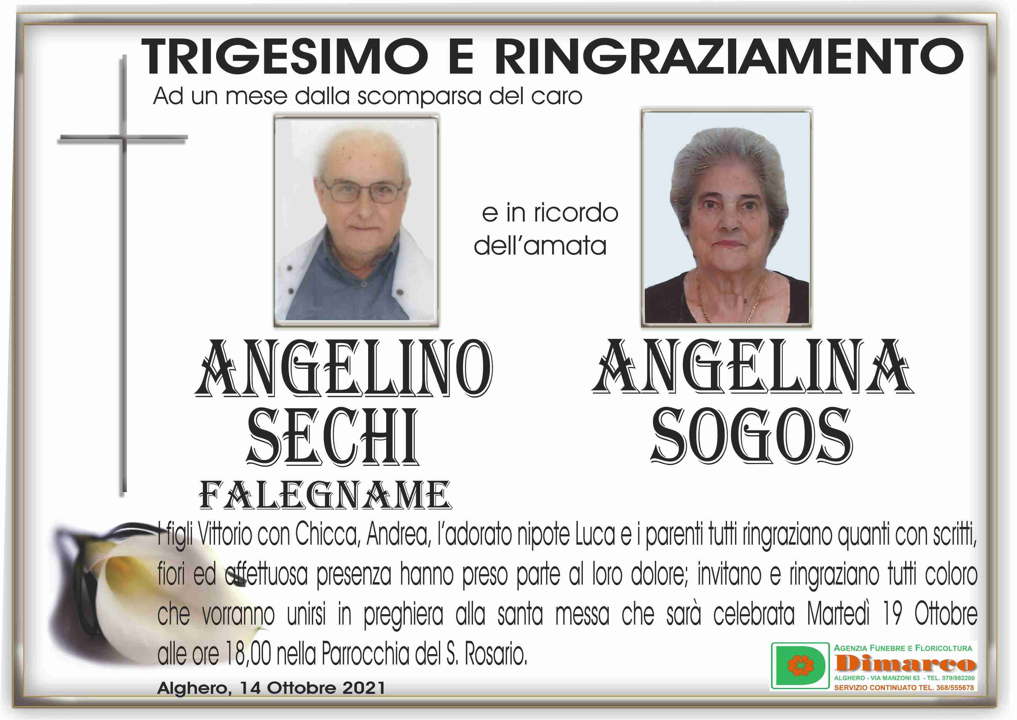 Angelino Sechi e Angelina Sogos