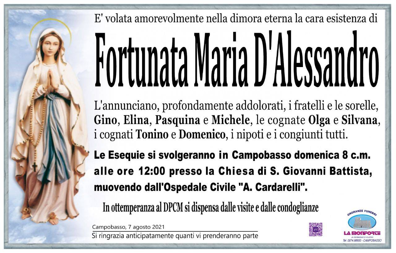 Fortunata Maria D'Alessandro