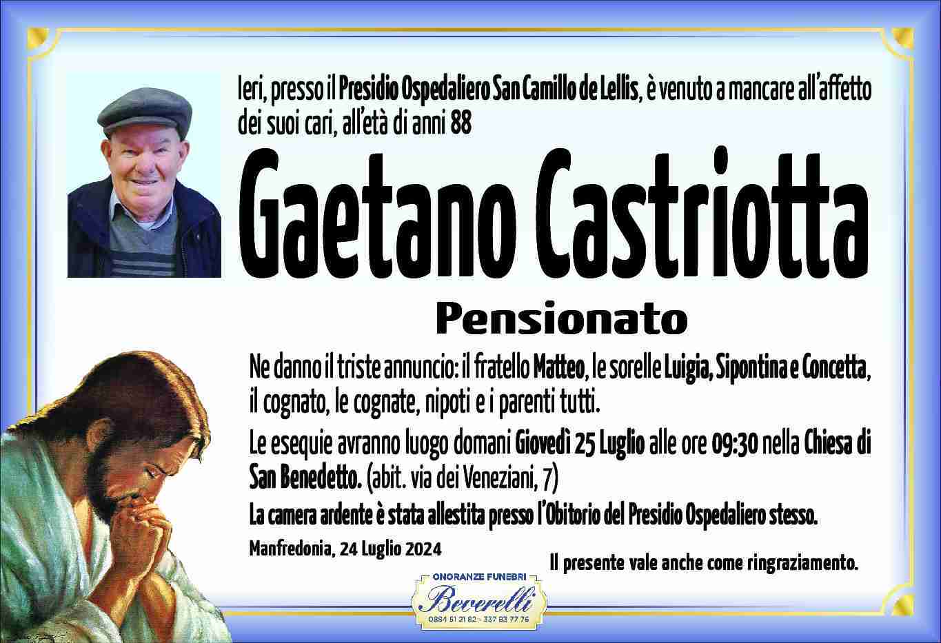Gaetano Castriotta