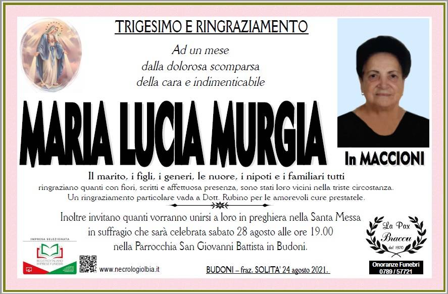 Maria Lucia Murgia