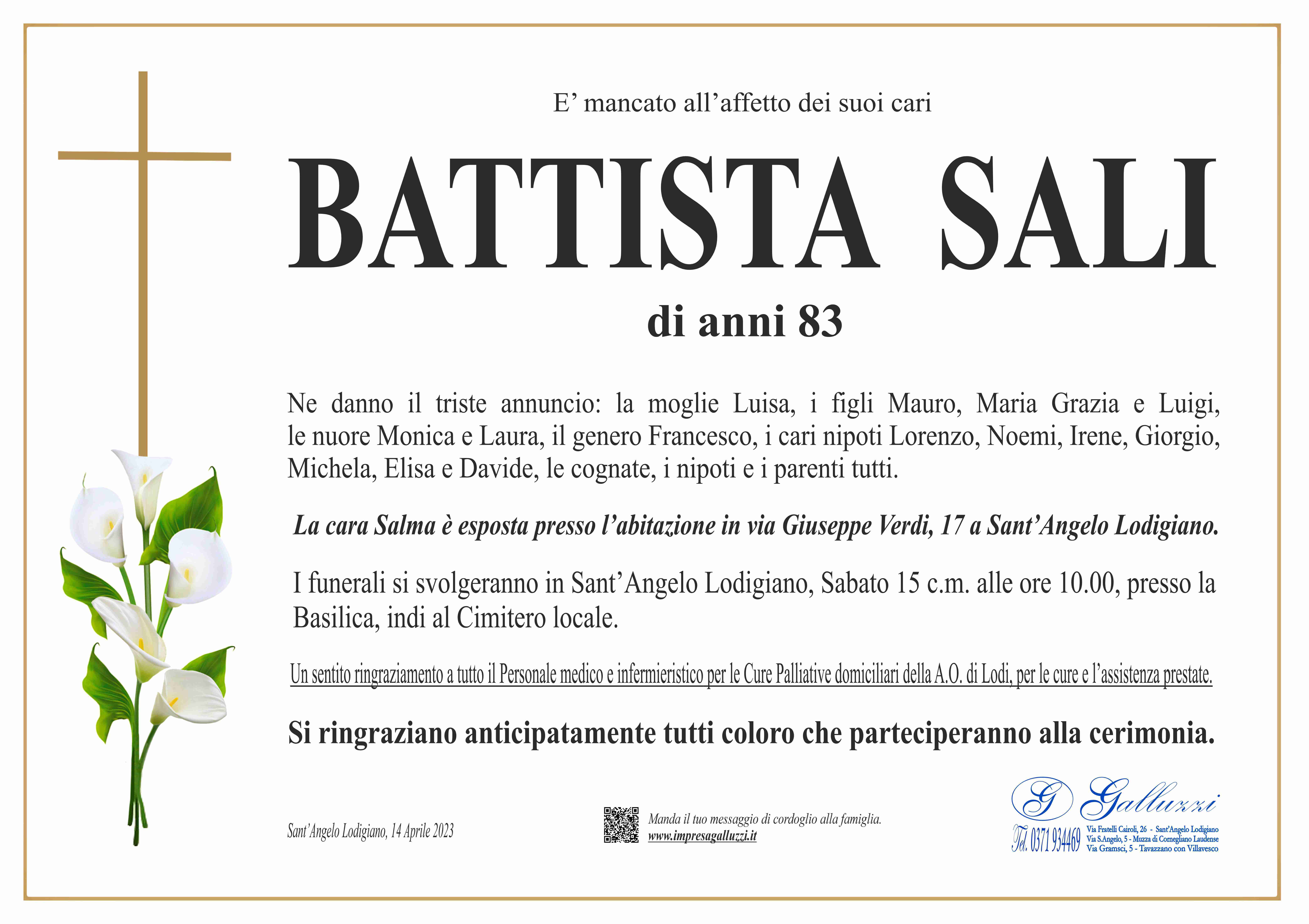 Battista Sali