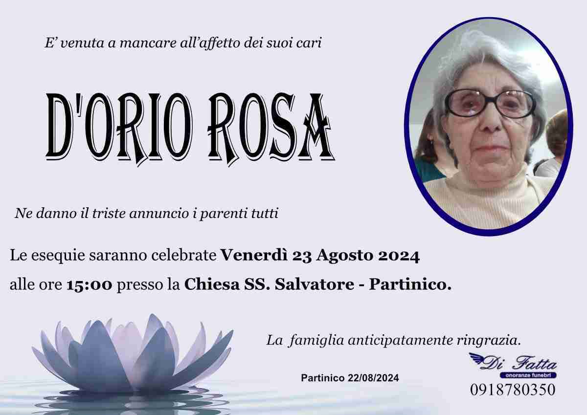 Rosa D' Orio