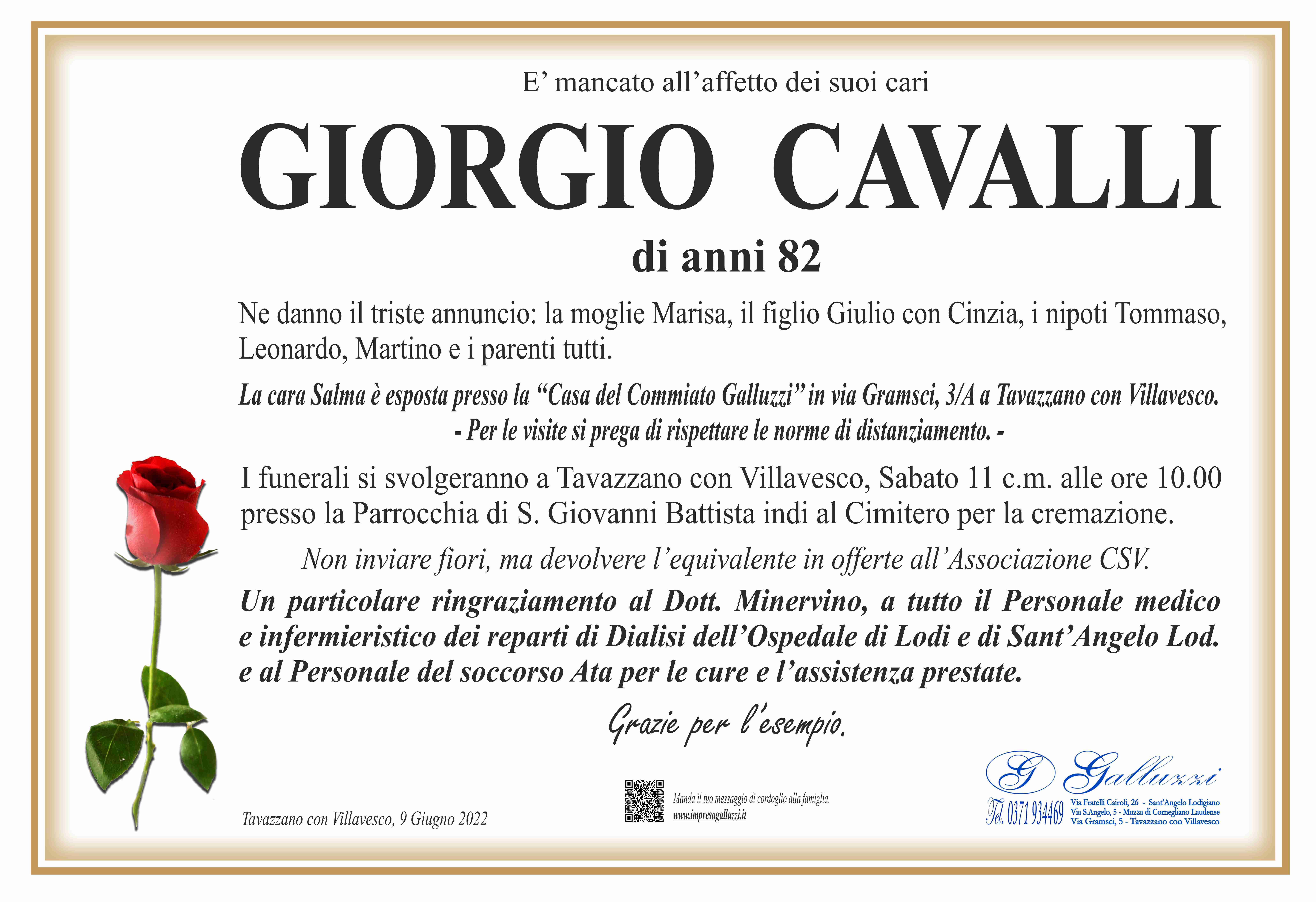 Giorgio Cavalli