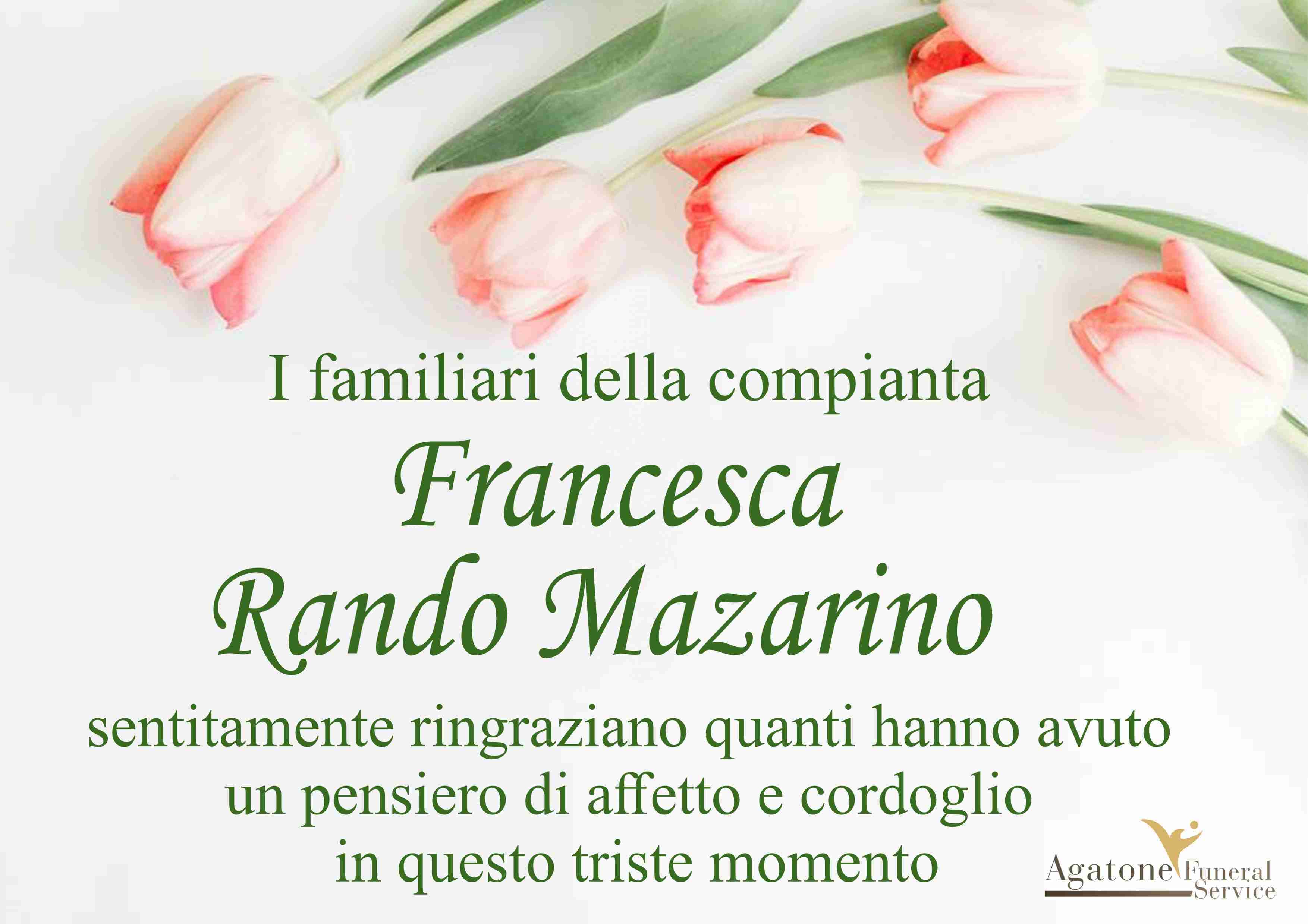 Francesca Rando Mazarino