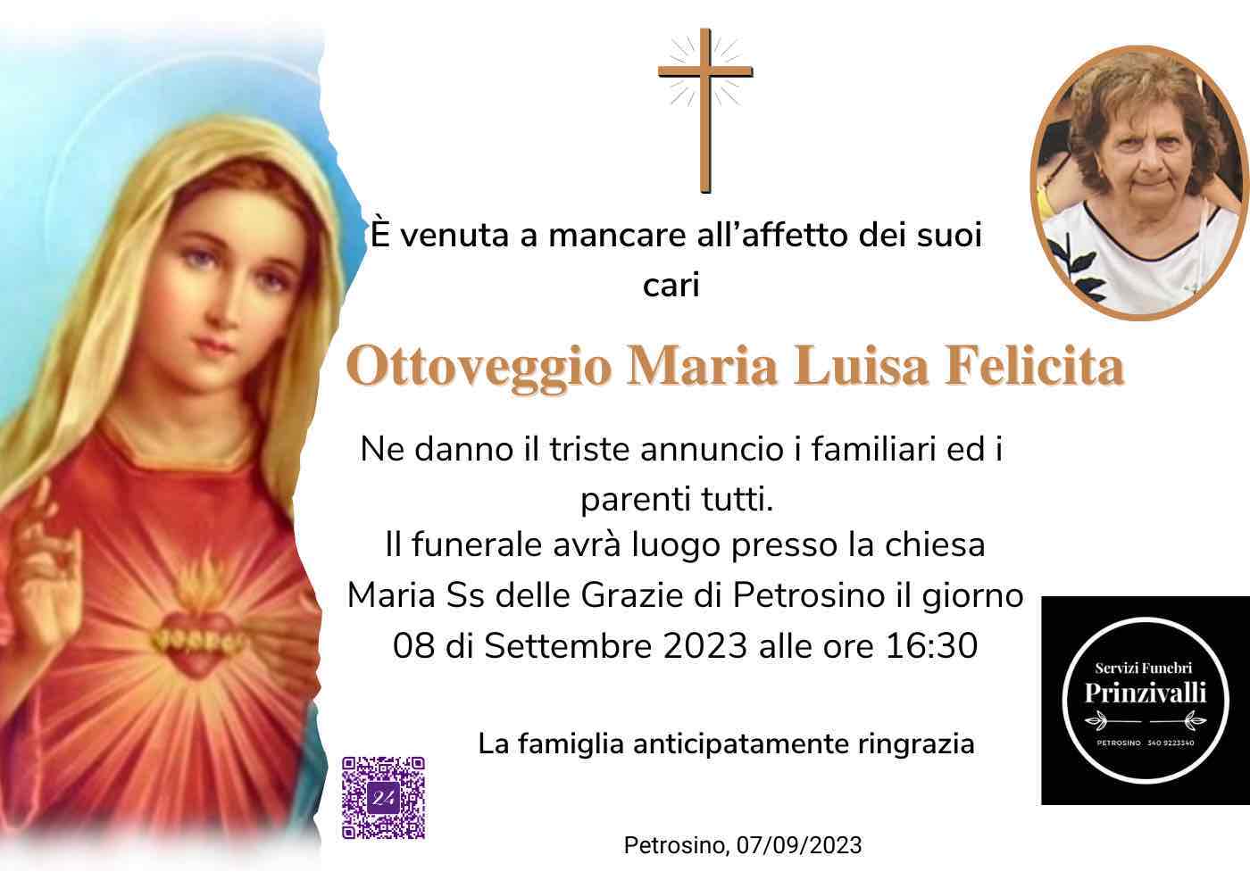 Maria Luisa Felicita Ottoveggio