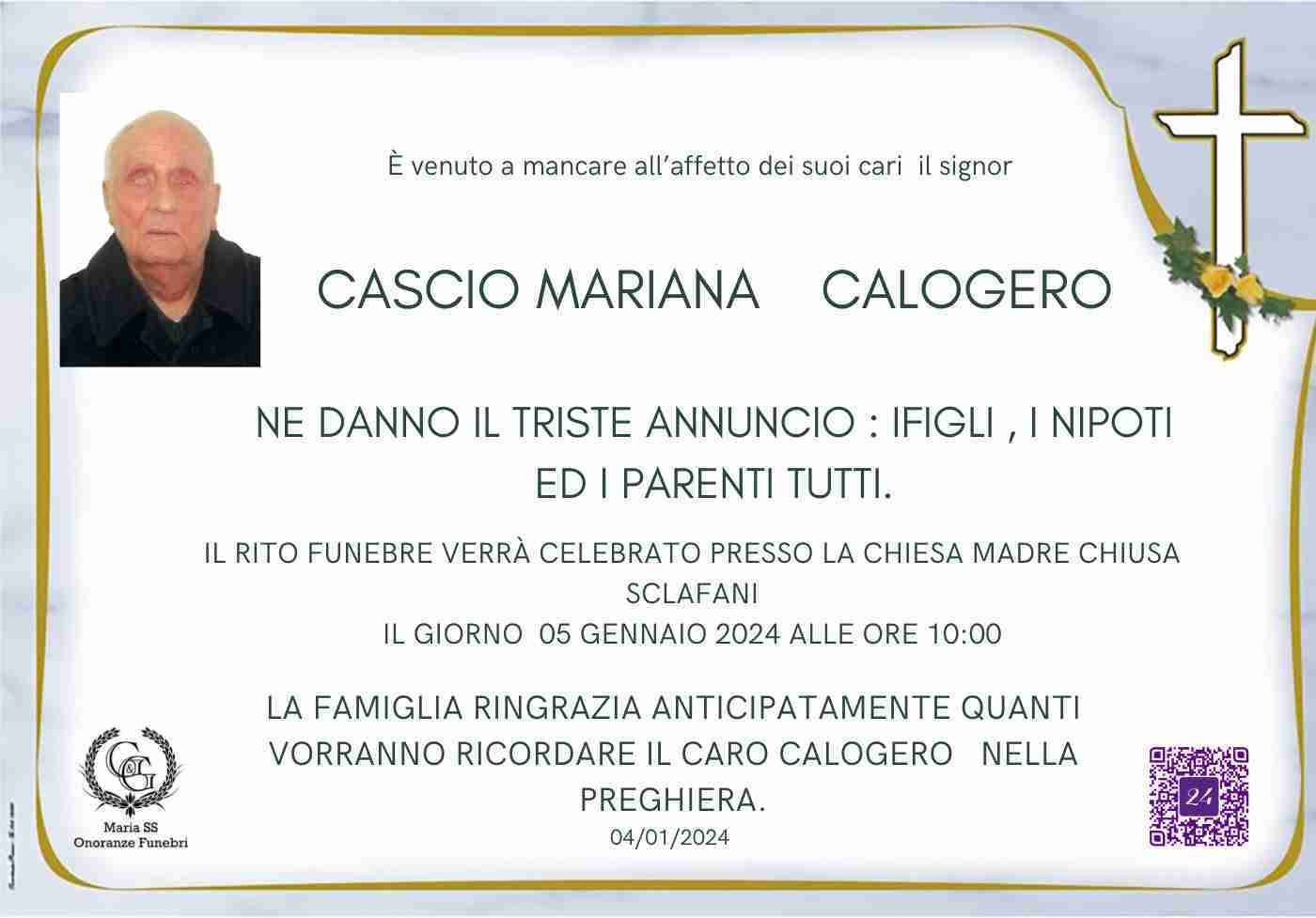 Calogero Cascio Mariana