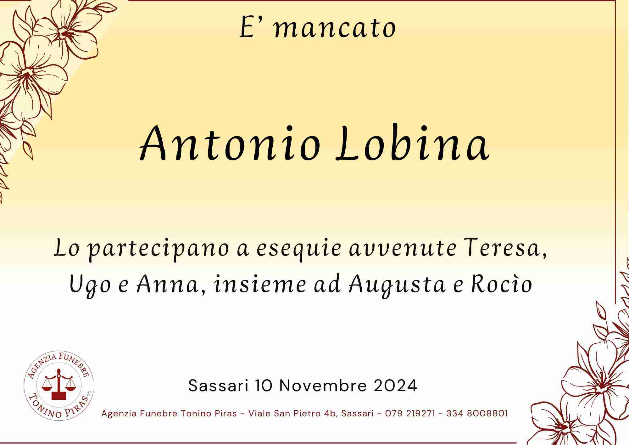 Antonio Lobina