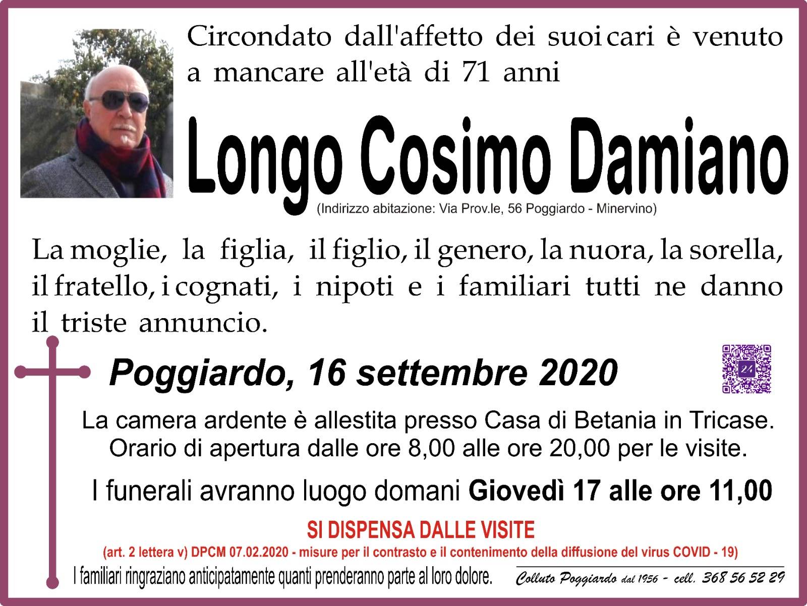 Cosimo Damiano Longo