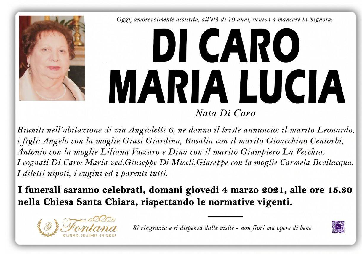 Maria Lucia Di Caro