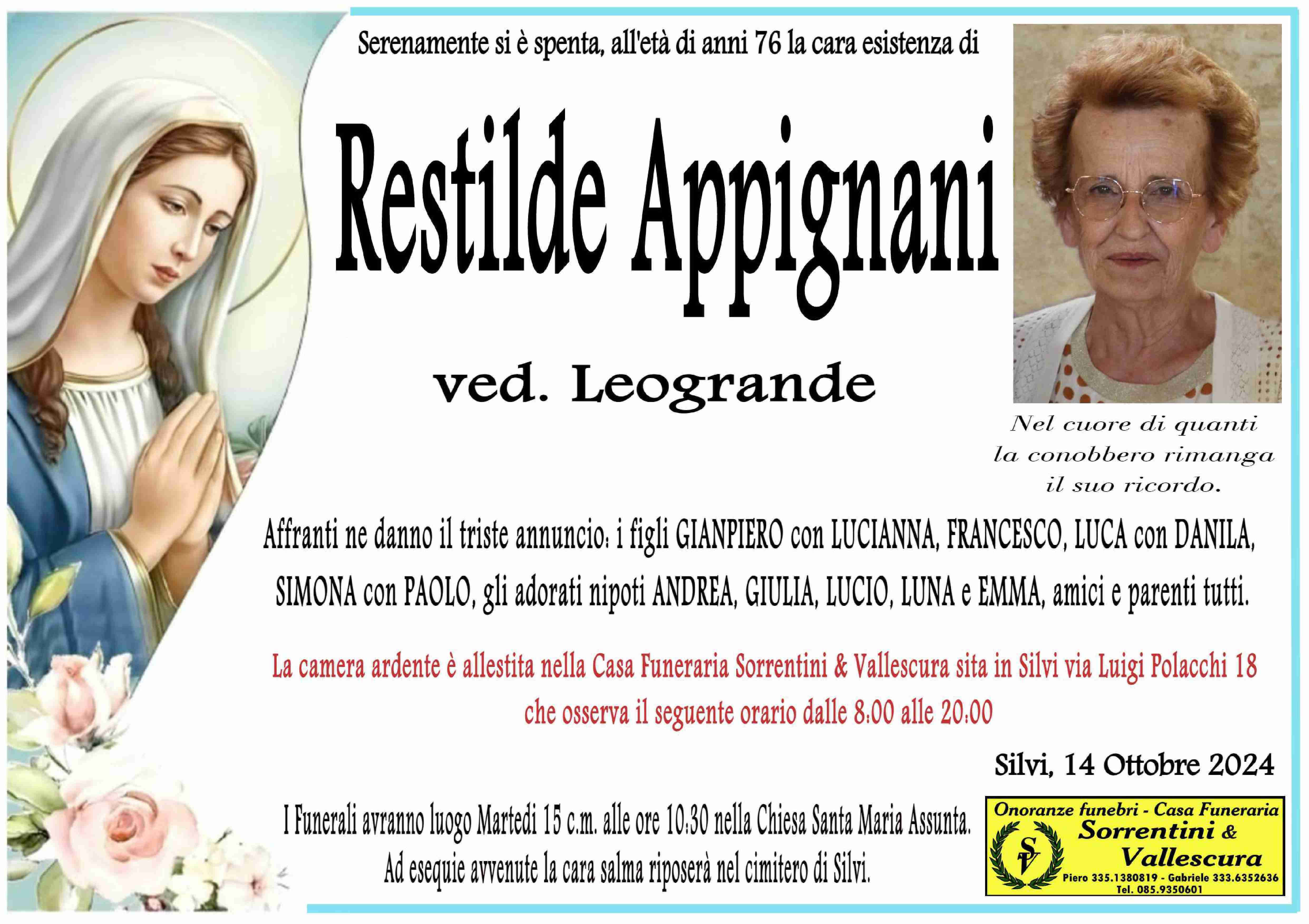 Restilde Appignani