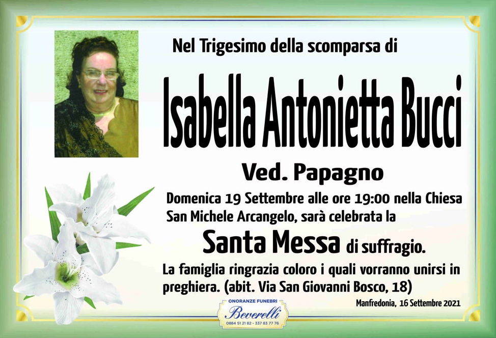 Isabella Antonietta Bucci