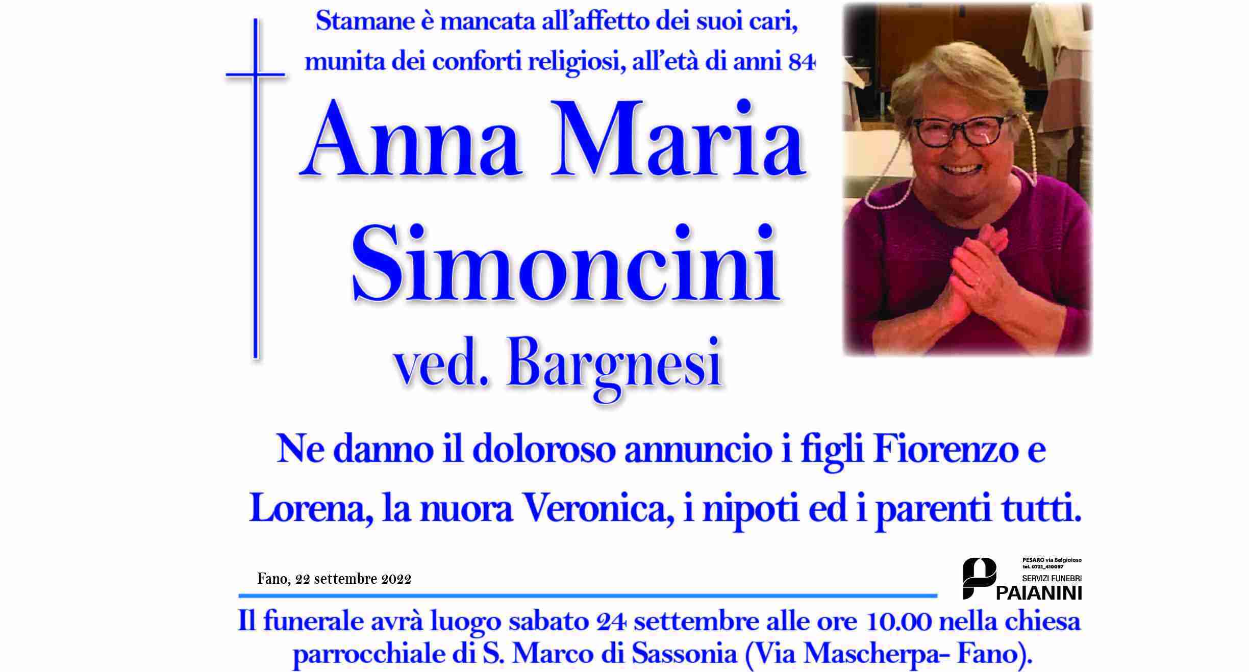 Anna Maria Simoncini