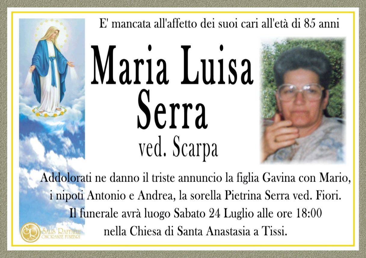 Maria Luisa Serra