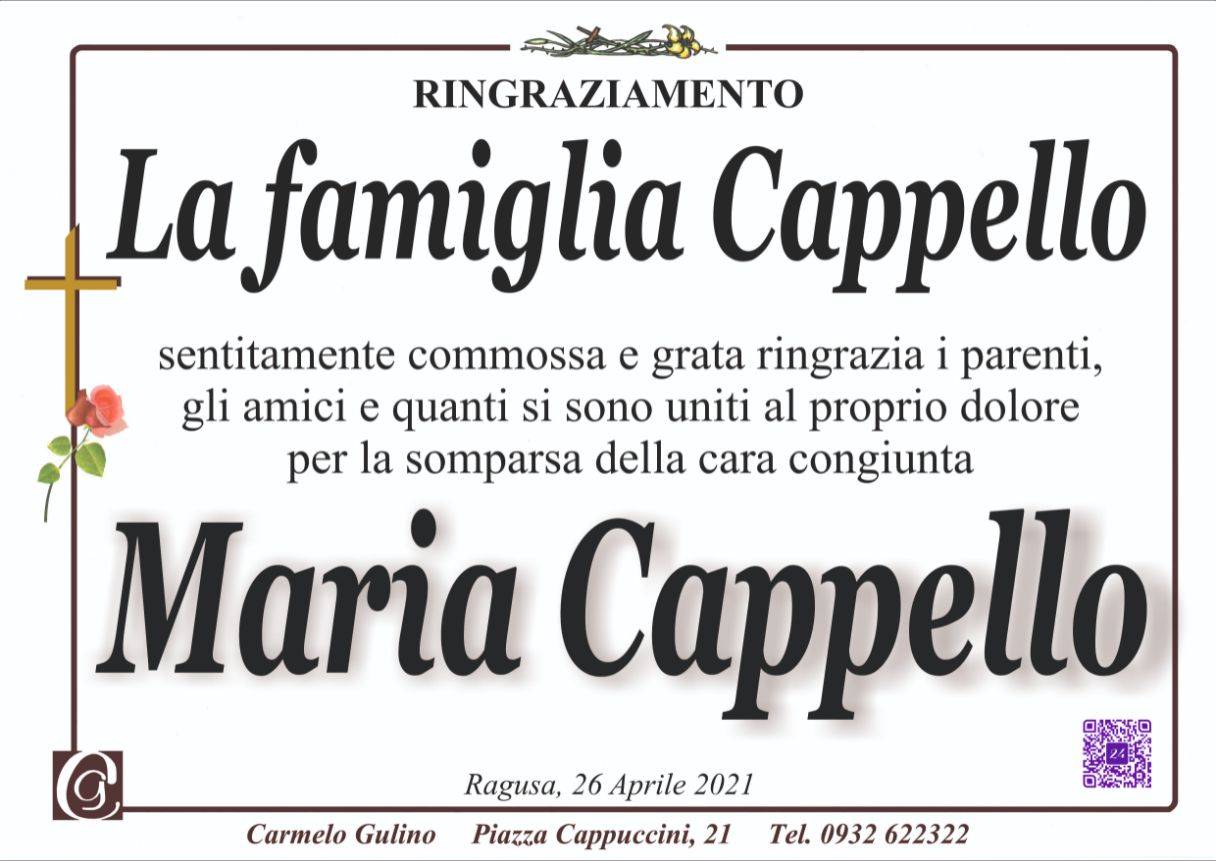 Maria Cappello