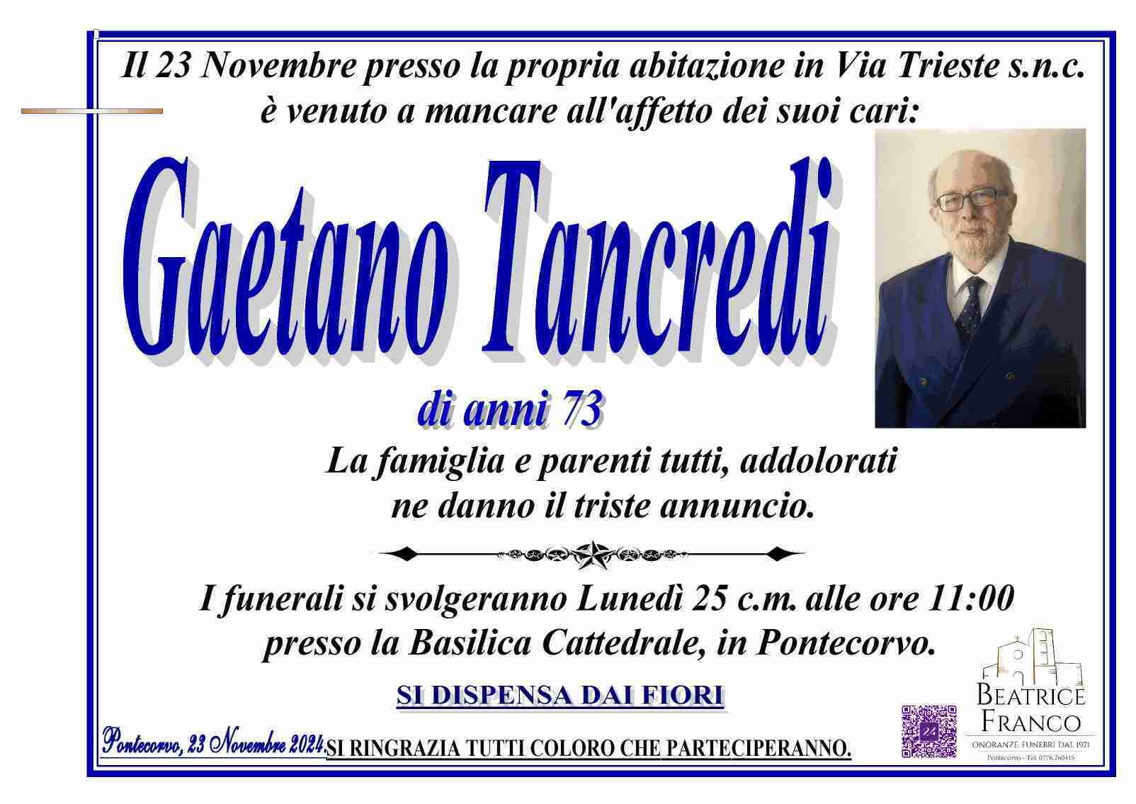 Gaetano Tancredi