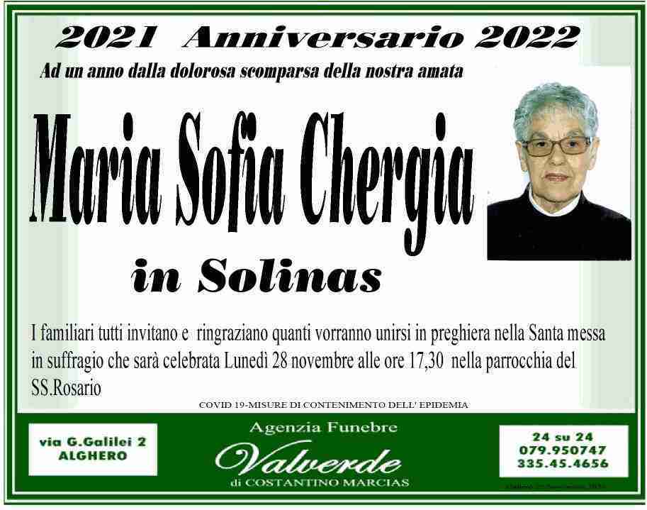 Maria Sofia Chergia in Solinas