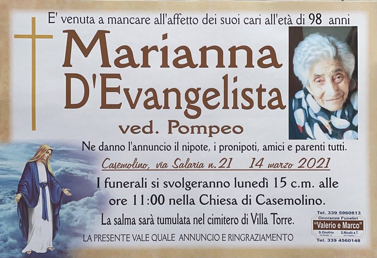 Marianna D’Evangelista