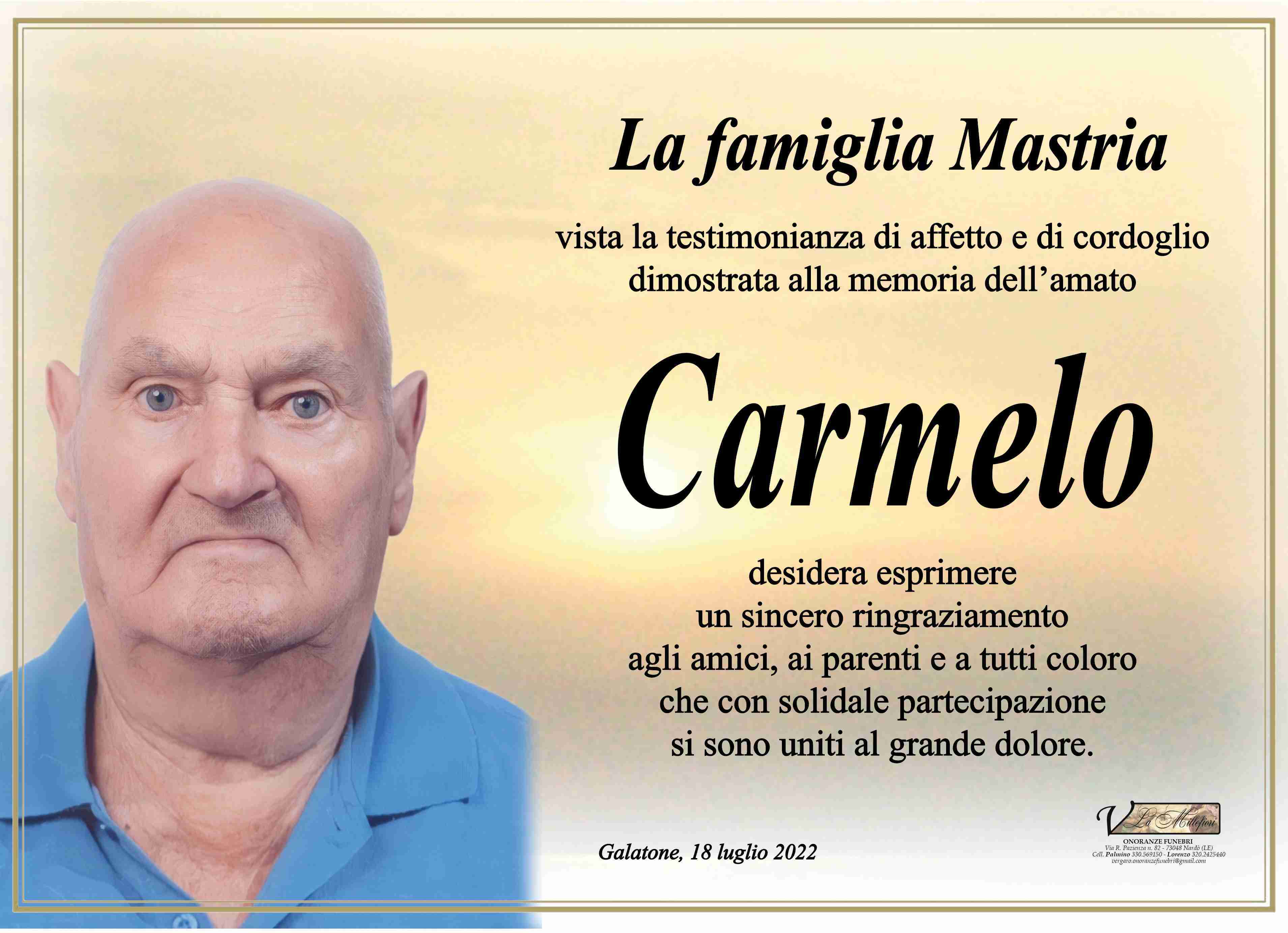 Carmelo Mastria