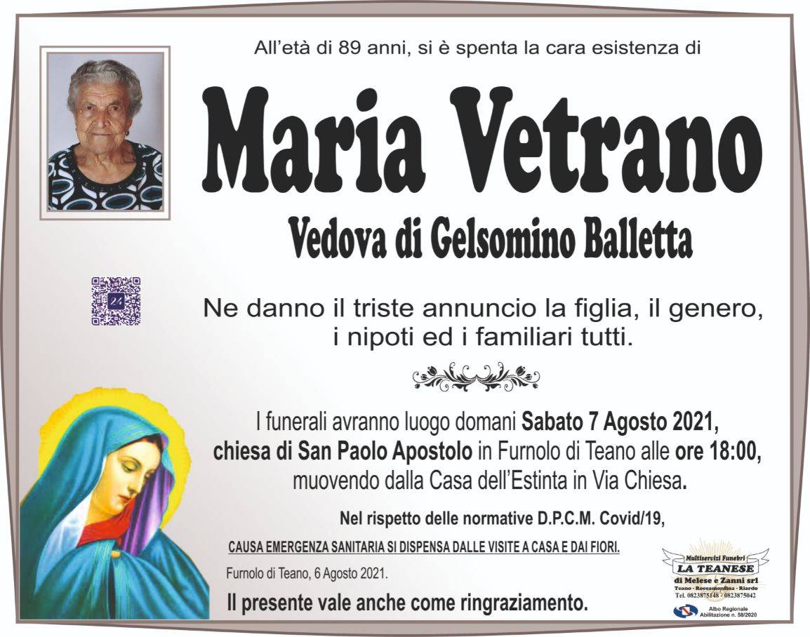 Maria Vetrano