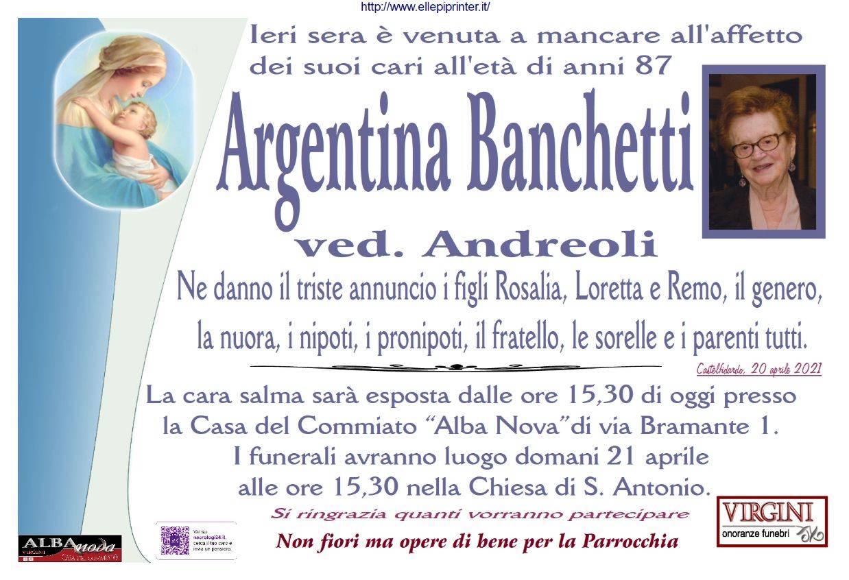Argentina Banchetti