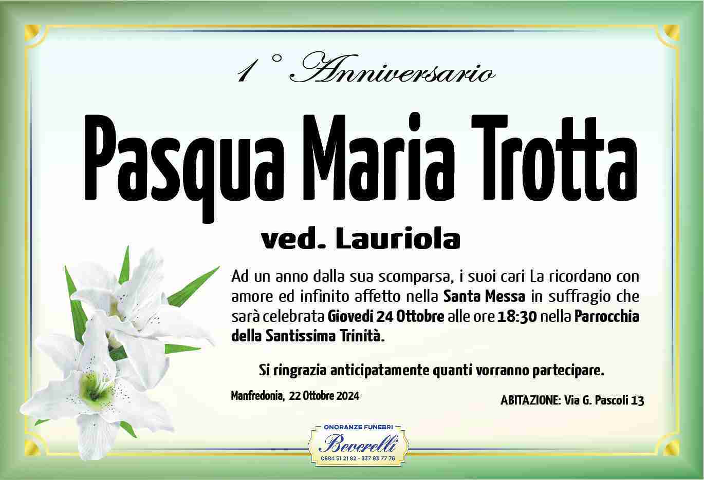 Pasqua Maria Trotta