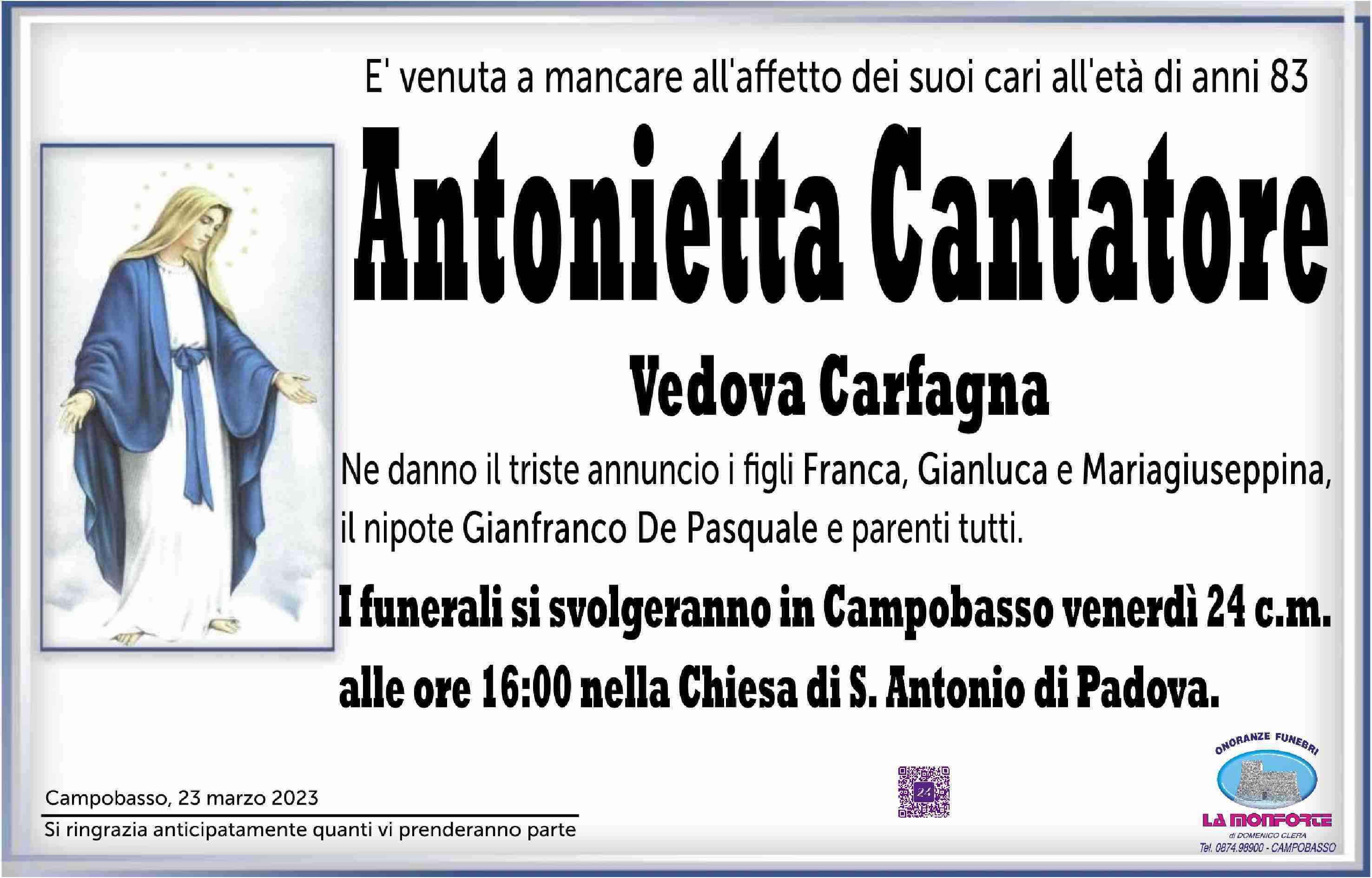 Antonietta Cantatore