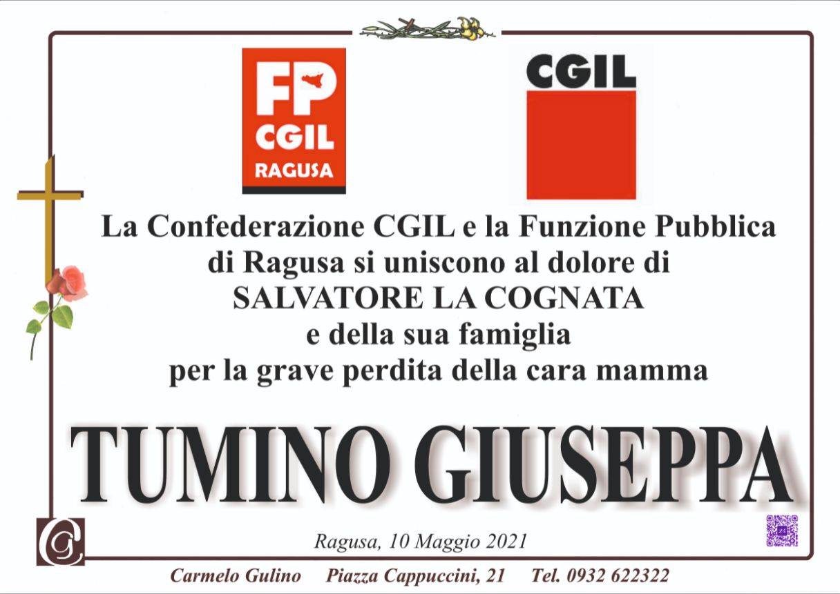 La Confederazione Cgil e la Funziona Pubblica di Ragusa