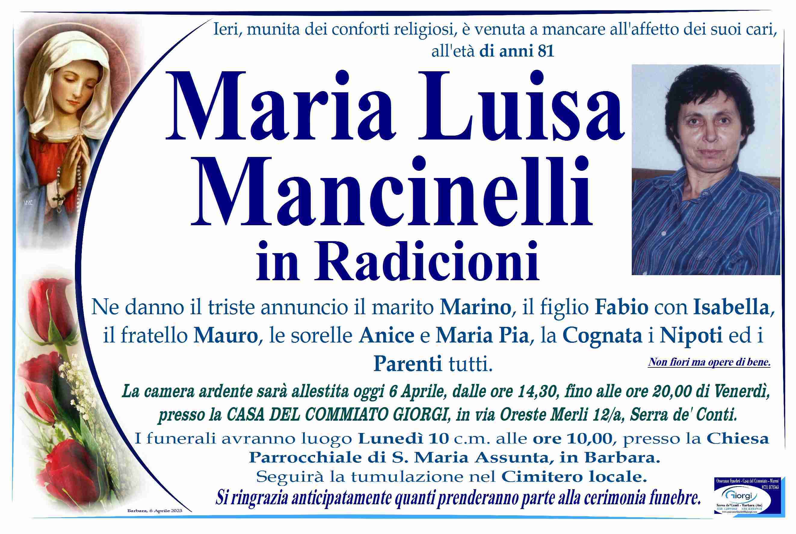 Maria Luisa Mancinelli