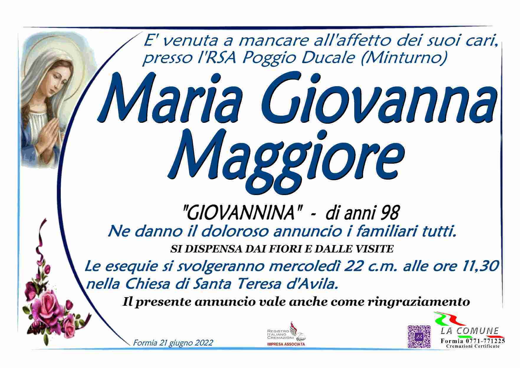 Maria Giovanna Maggiore