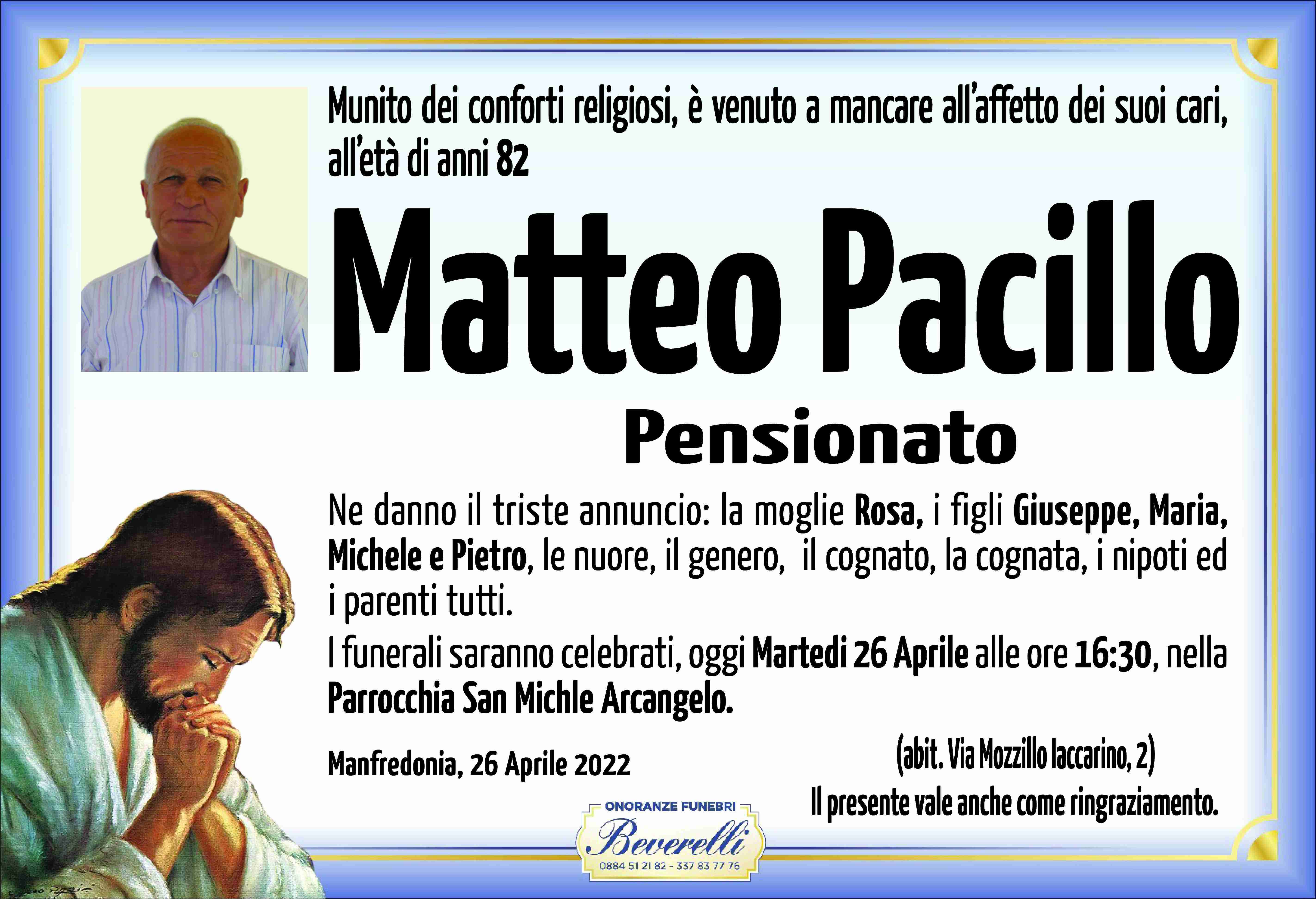 Matteo Pacillo