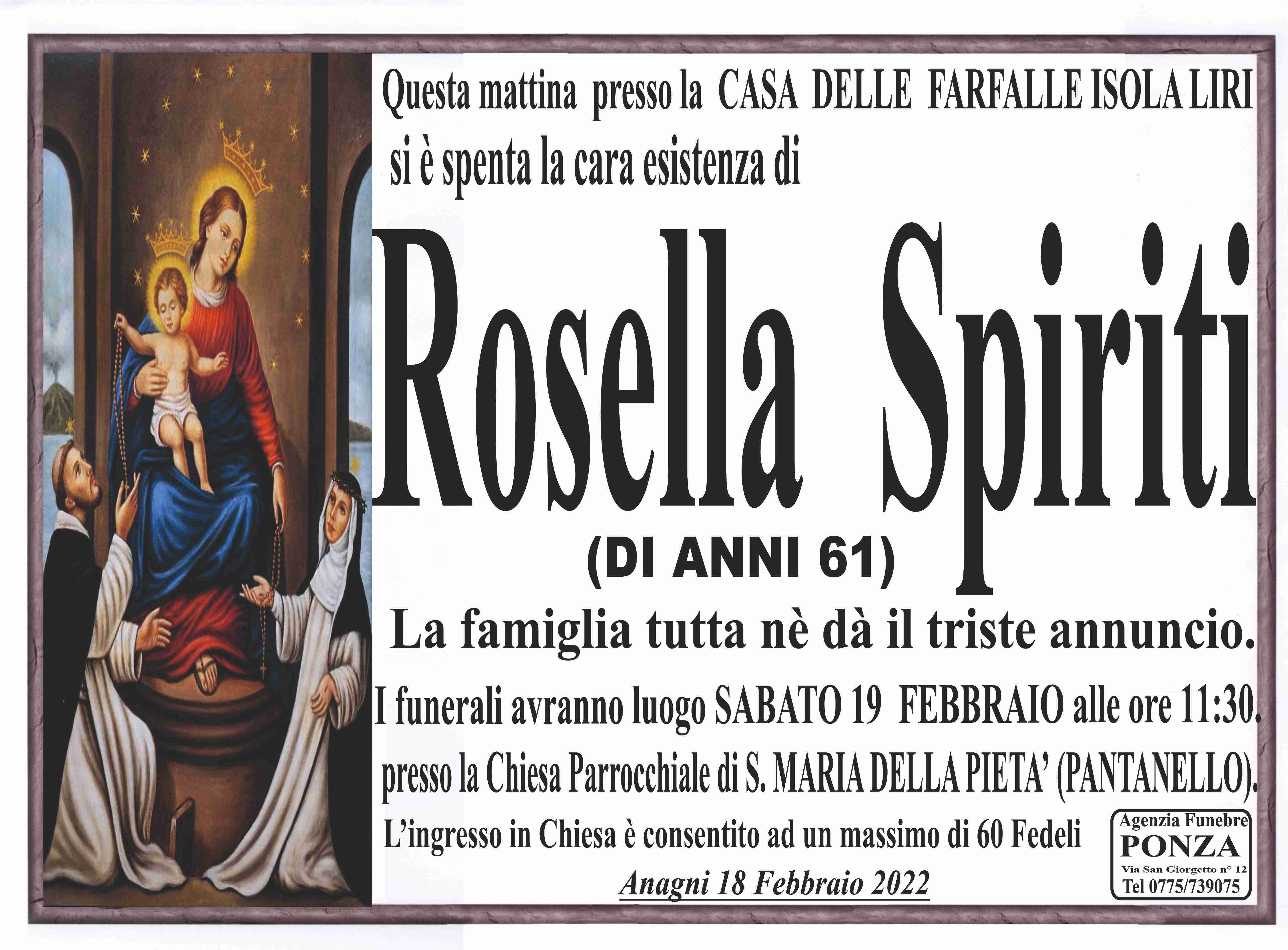 Rosella Spiriti