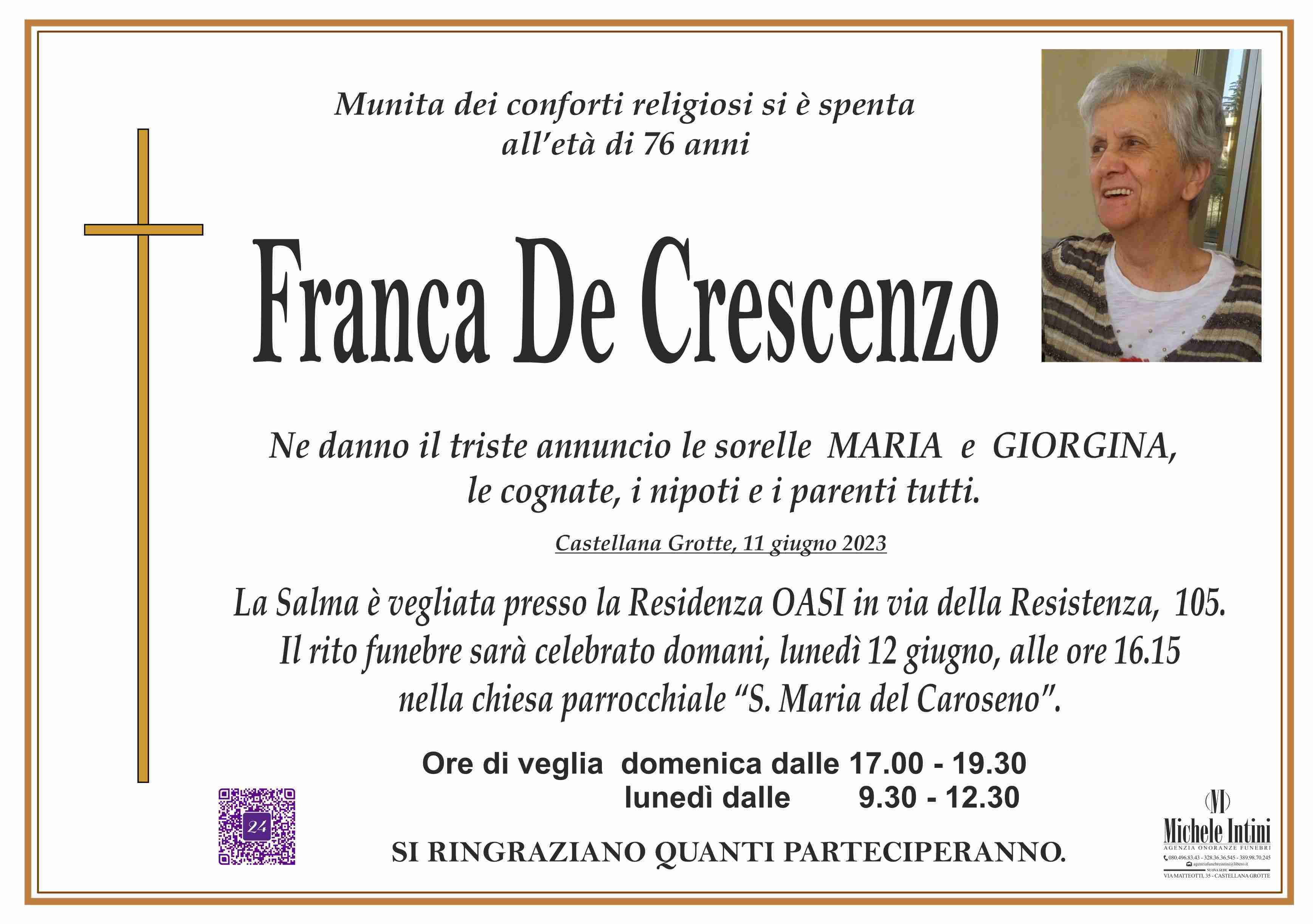 Franca De Crescenzo