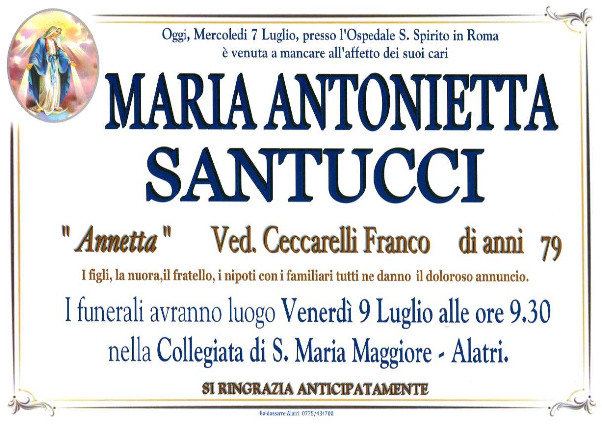 Maria Antonietta Santucci
