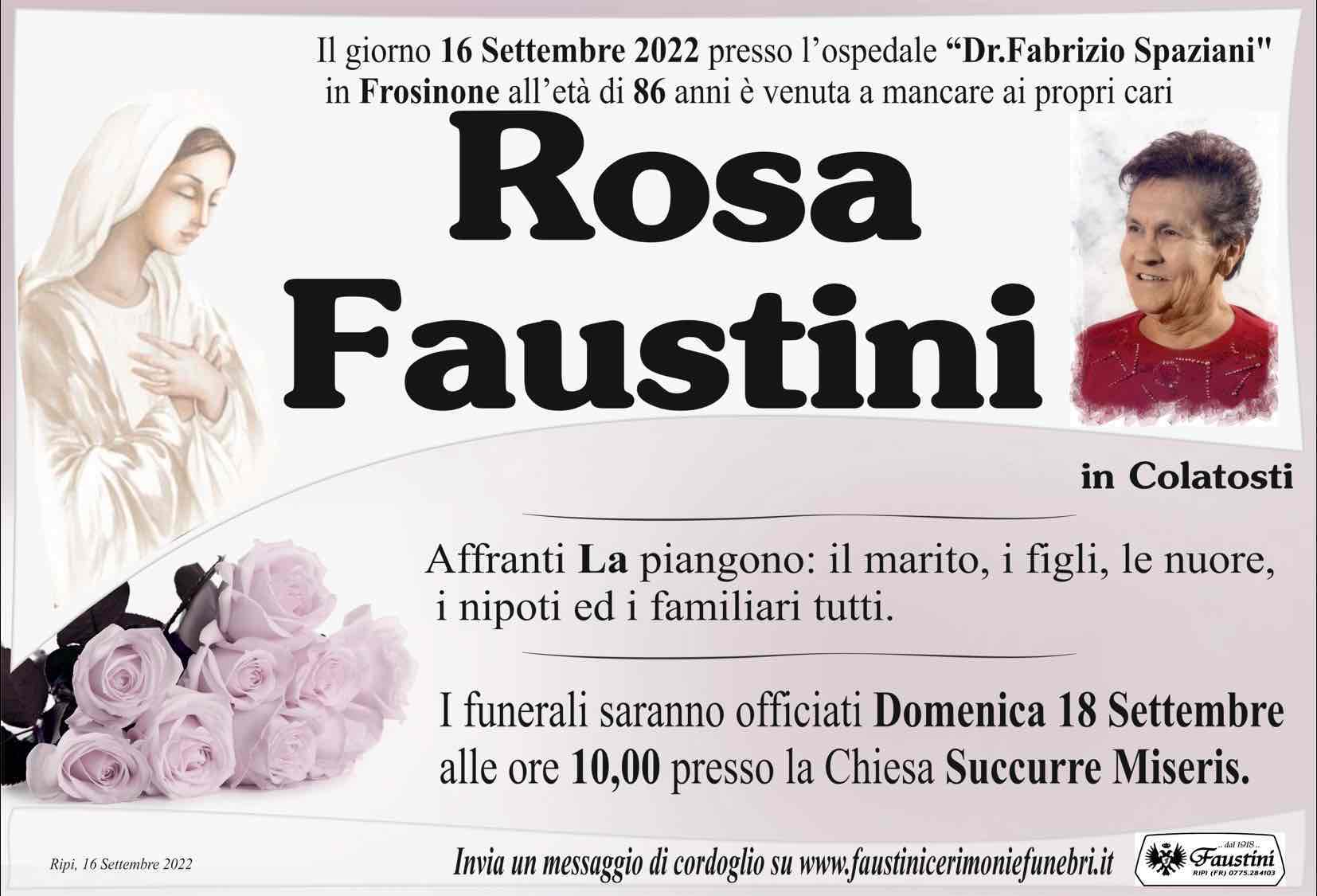 Rosa Faustini