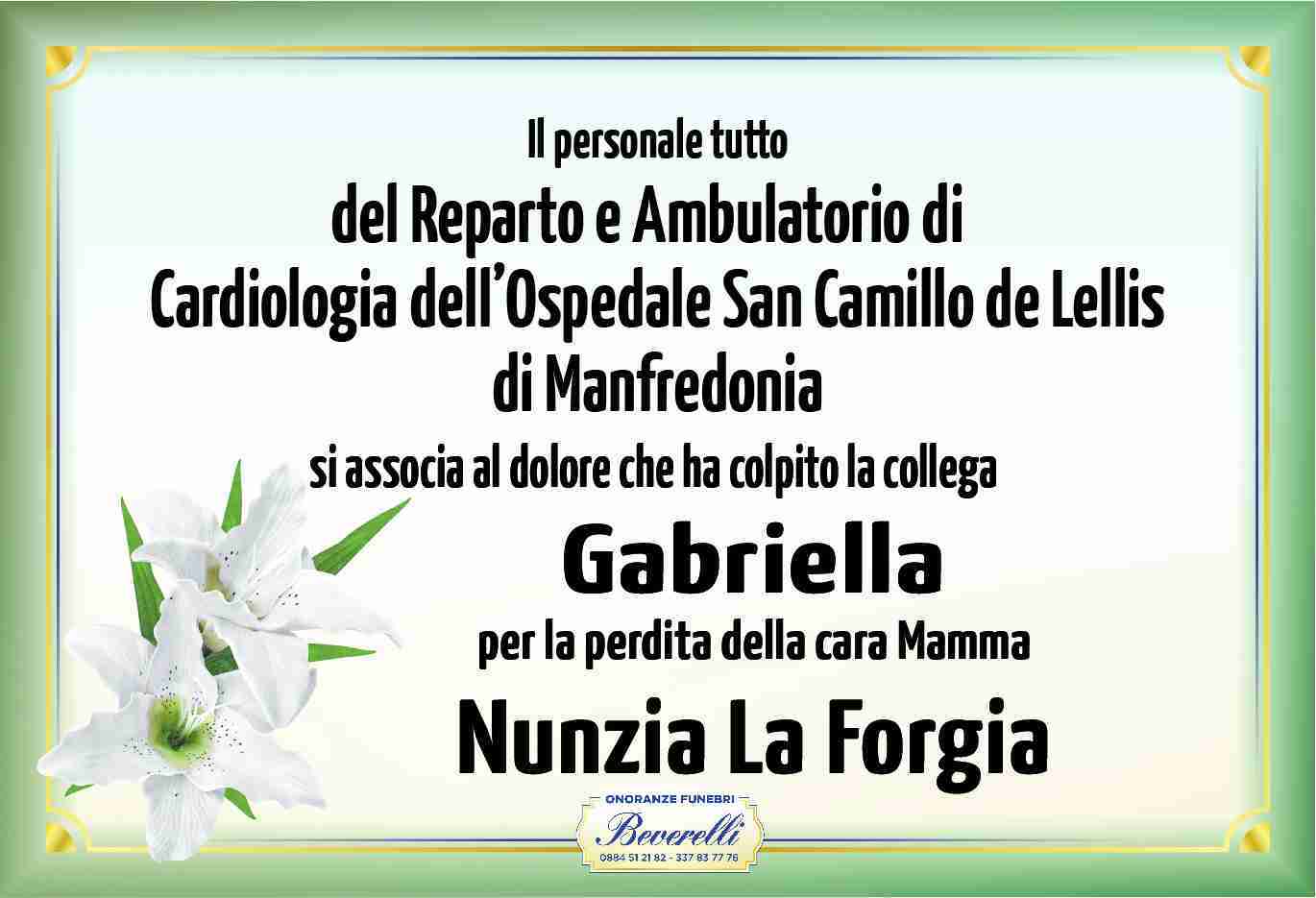 Nunzia La Forgia