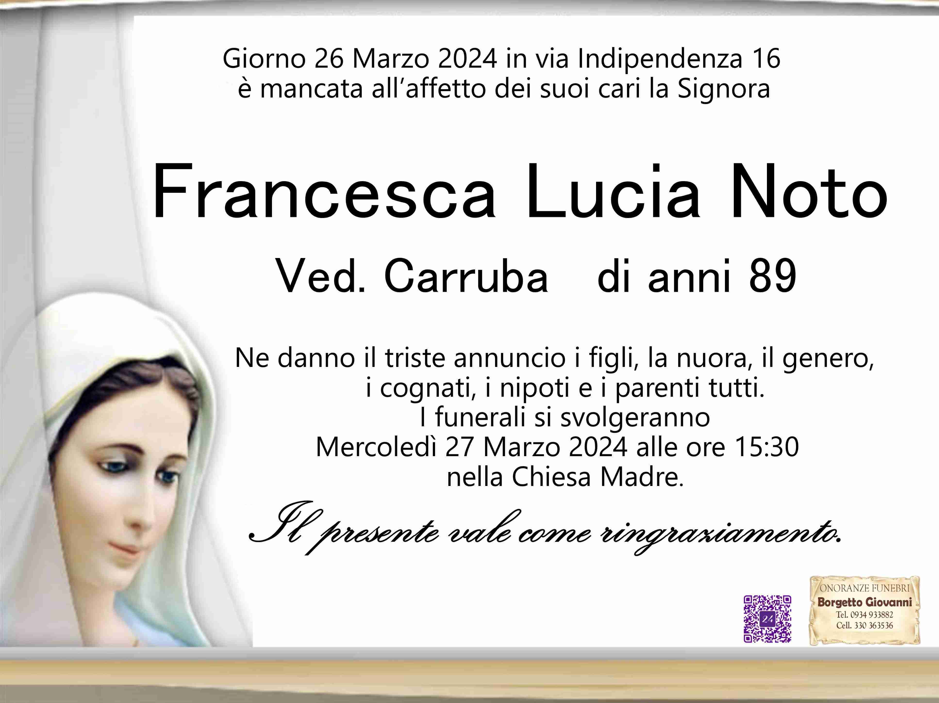 Francesca Lucia Noto
