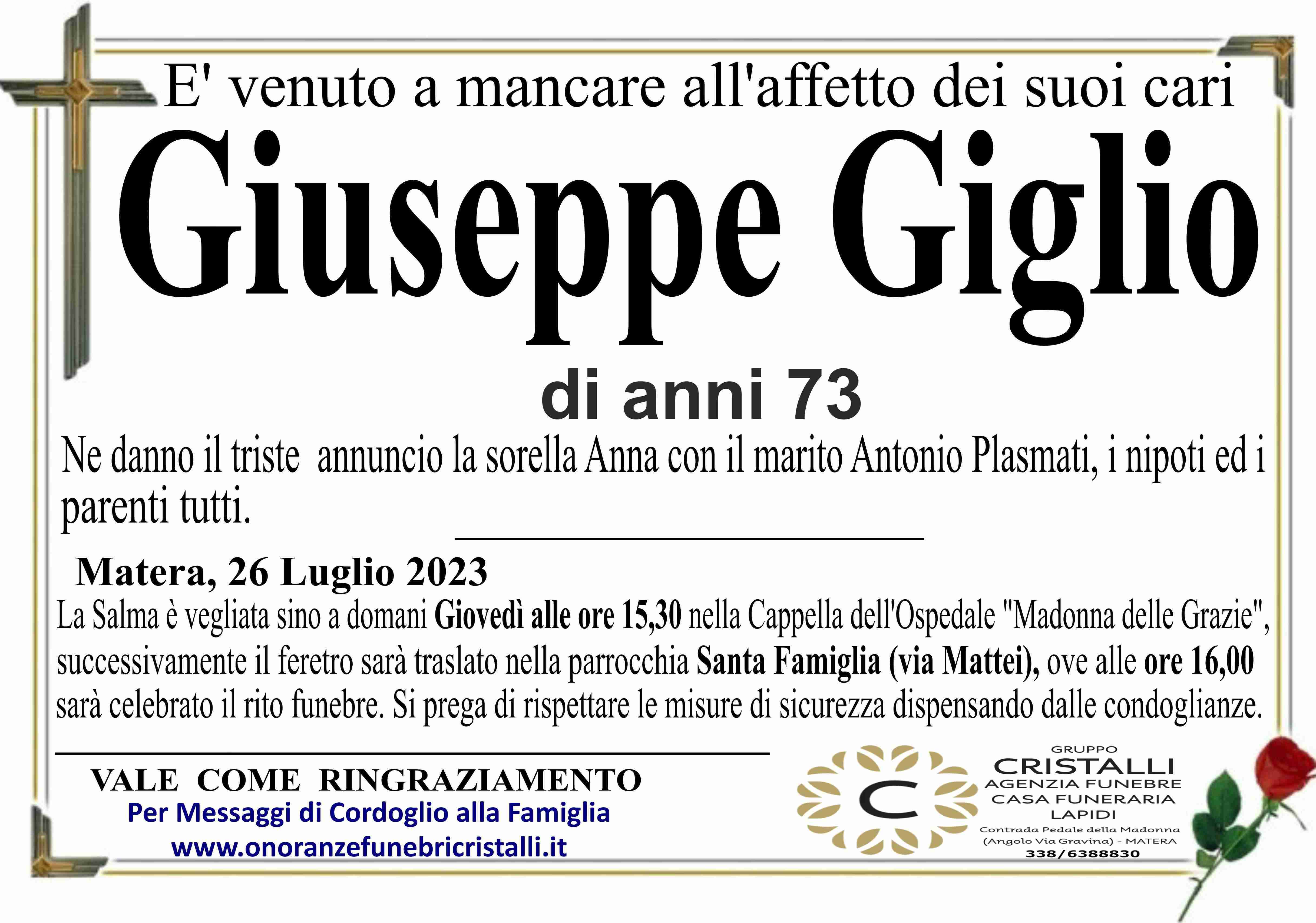 Giuseppe Giglio