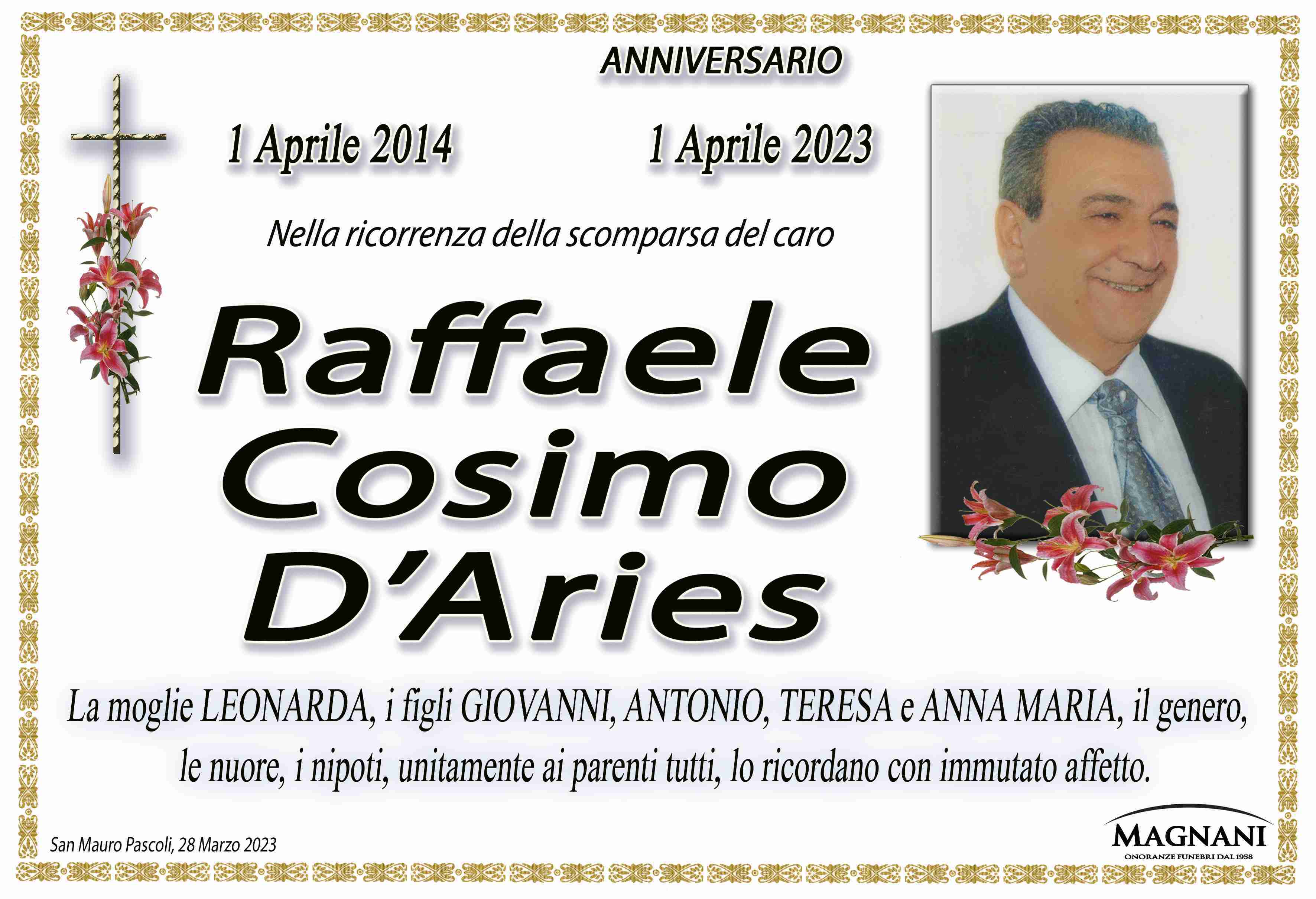 Raffaele Cosimo D'Aries