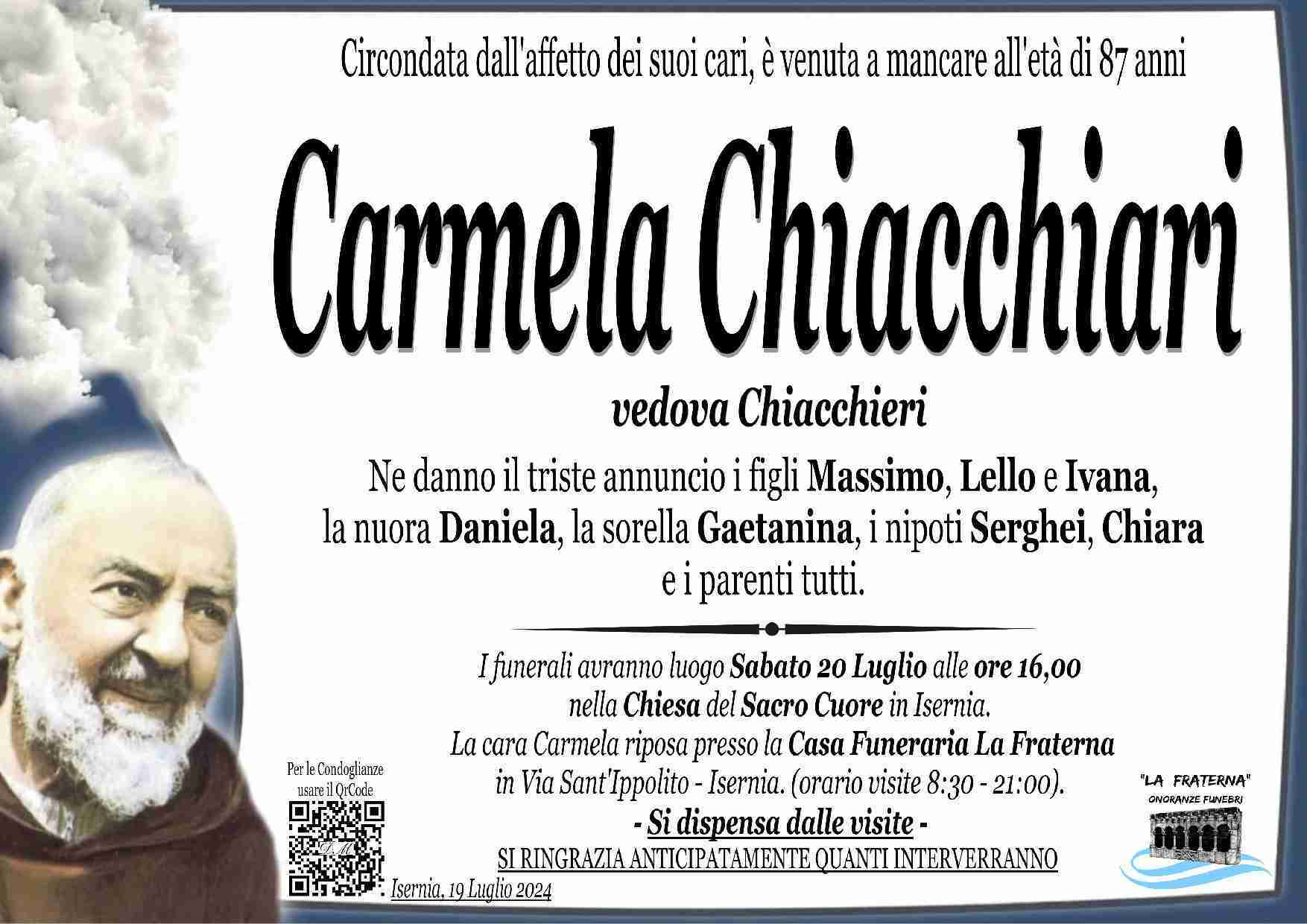 Carmela Chiacchiari