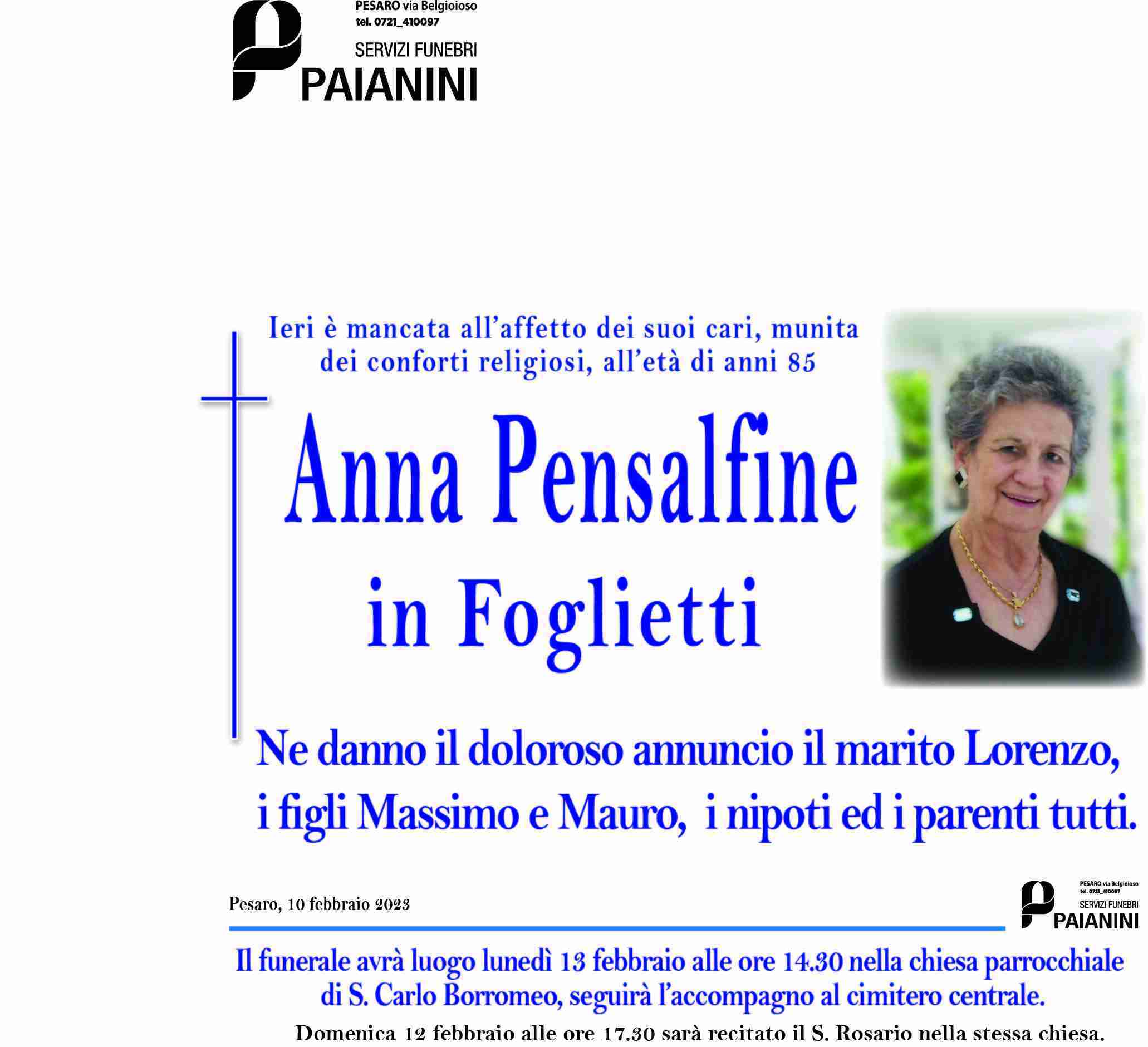 Anna Pensalfine