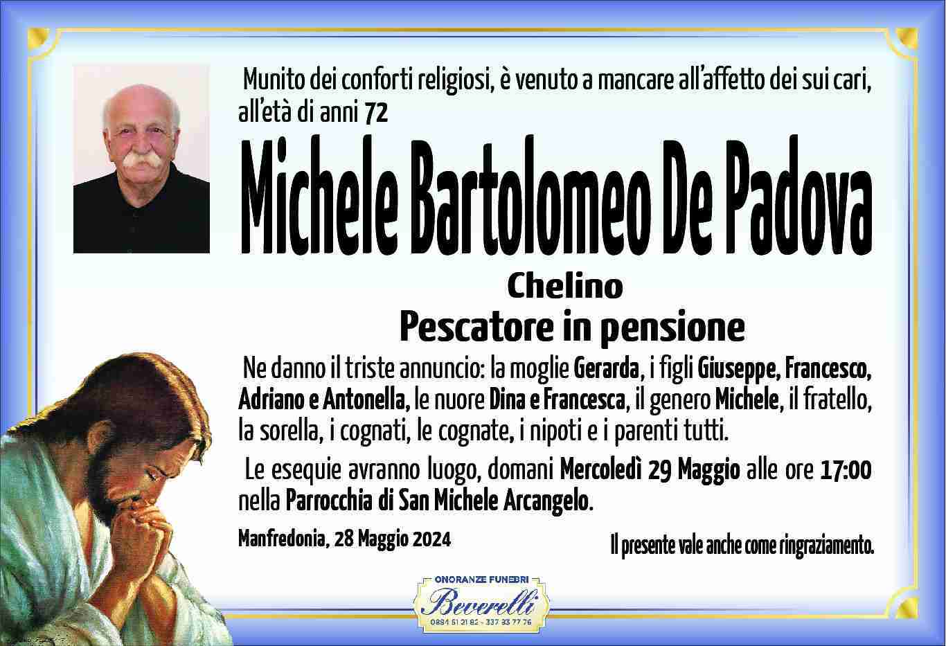 Michele Bartolomeo De Padova