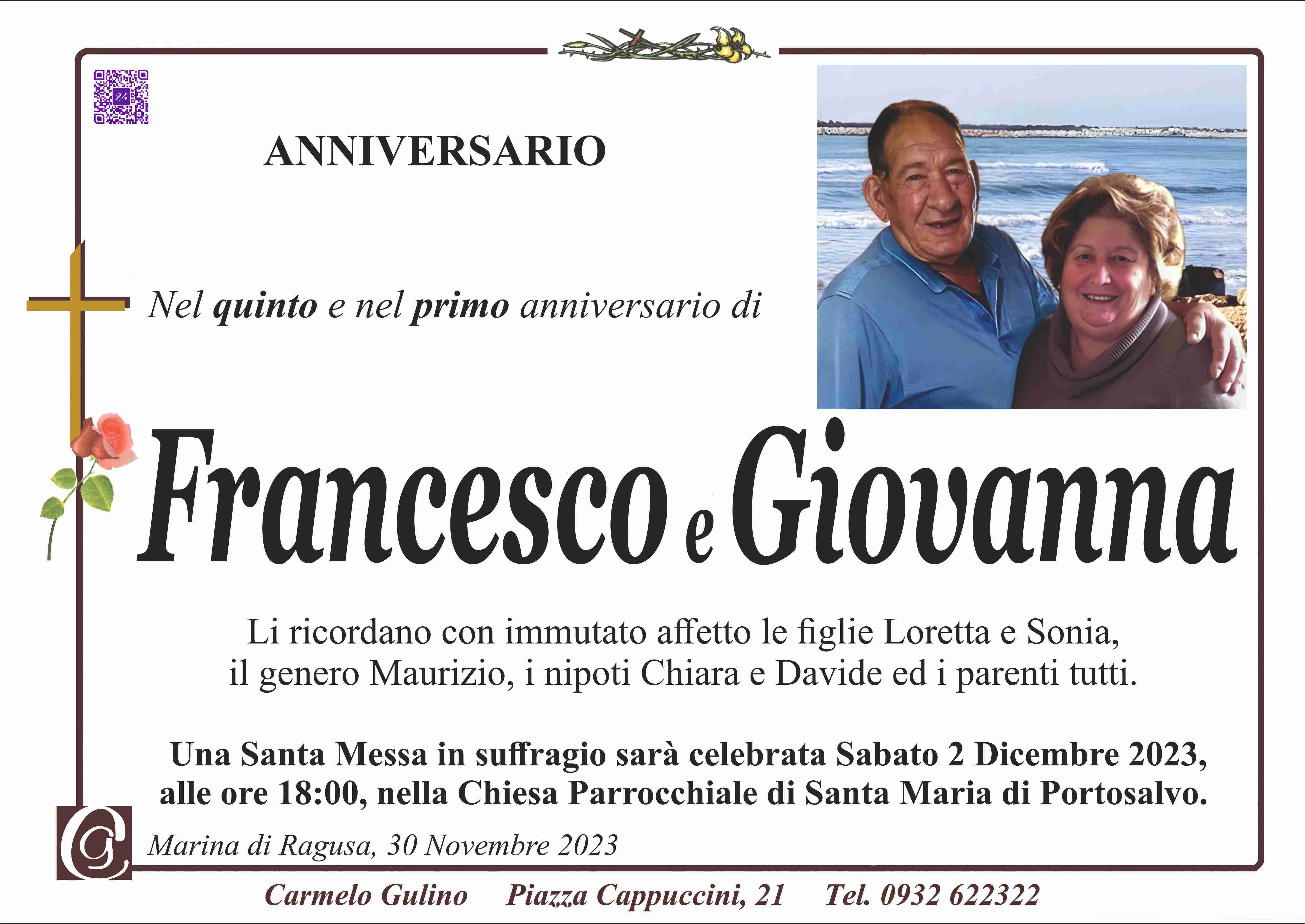 Francesco e Giovanna Iacono
