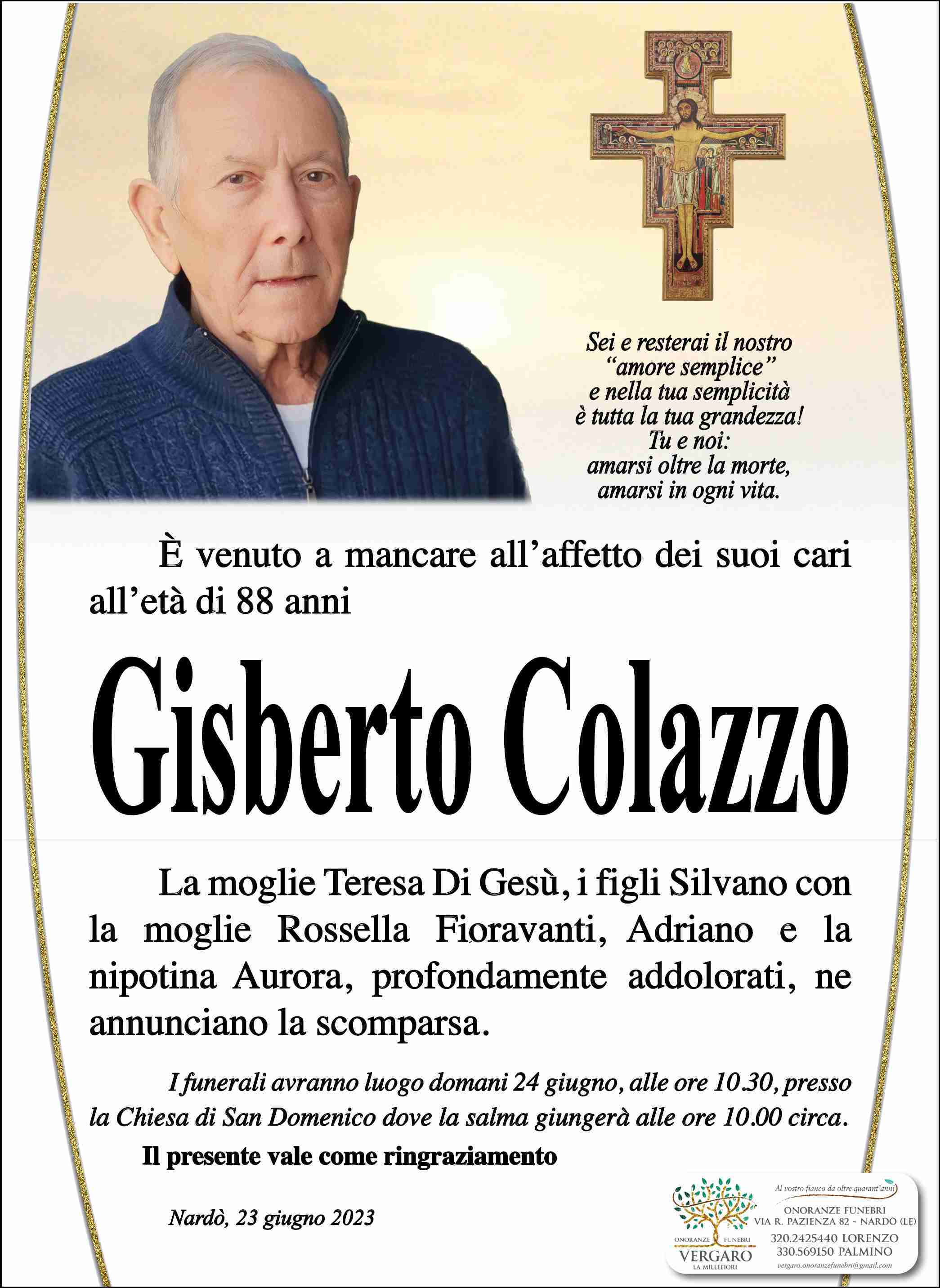 Gisberto Salvatore Colazzo
