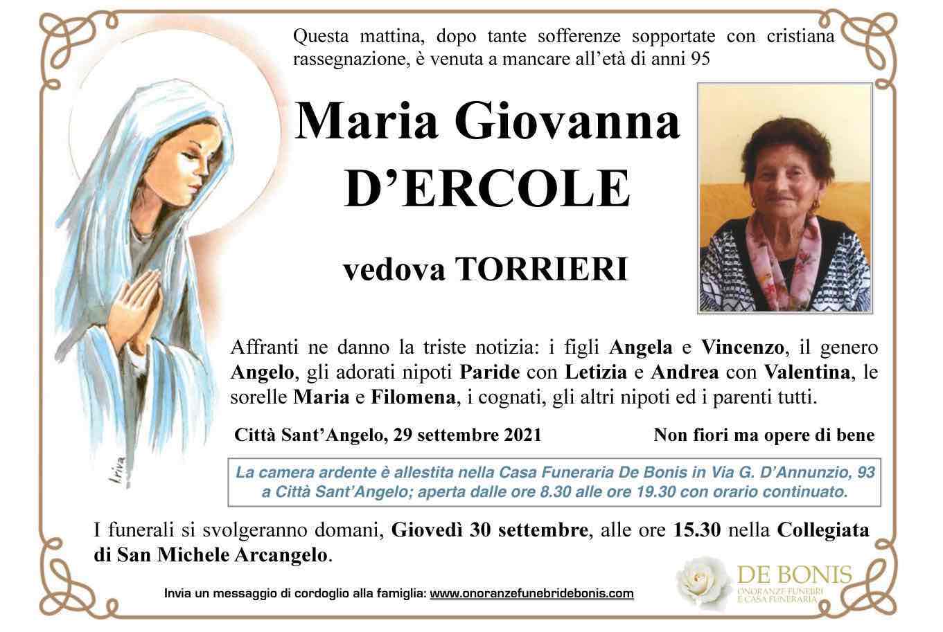 Maria Giovanna D'Ercole